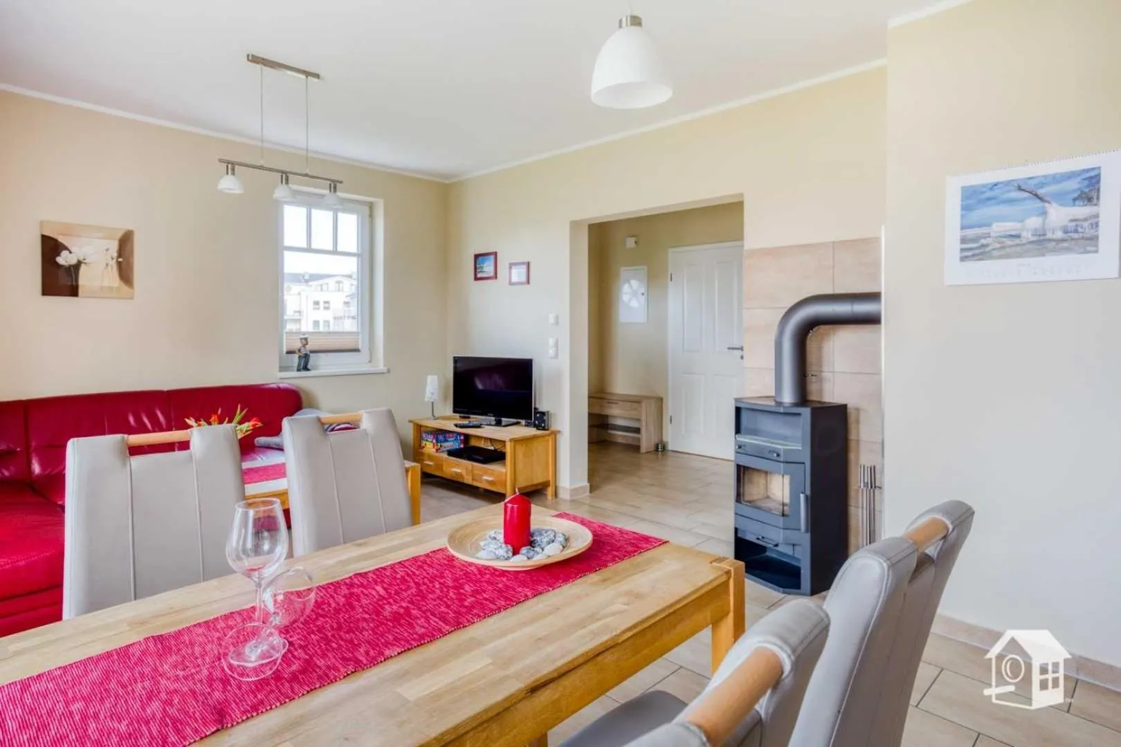 TV and multimedia in Appartement Sundevit