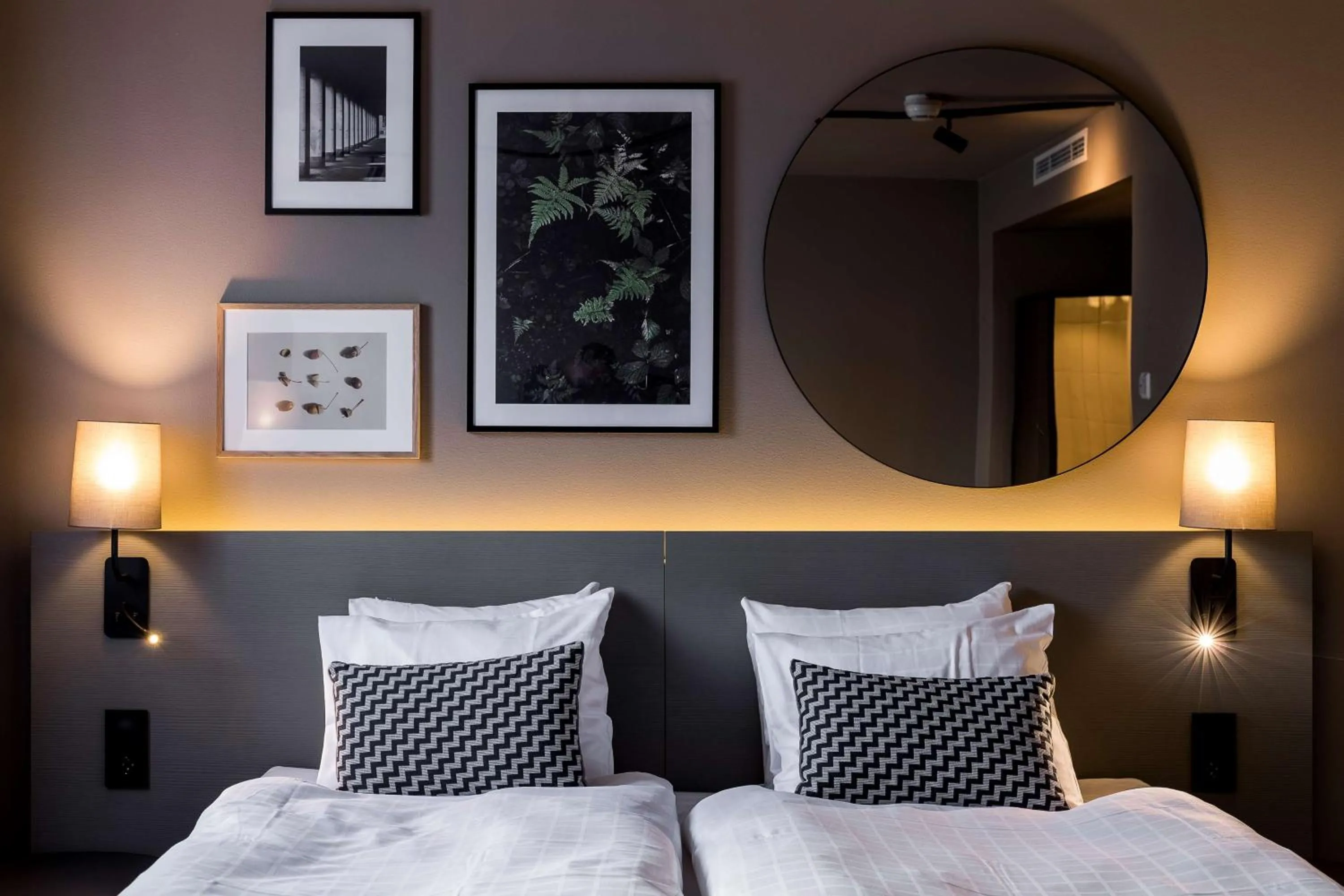 Bedroom, Bed in Scandic Park