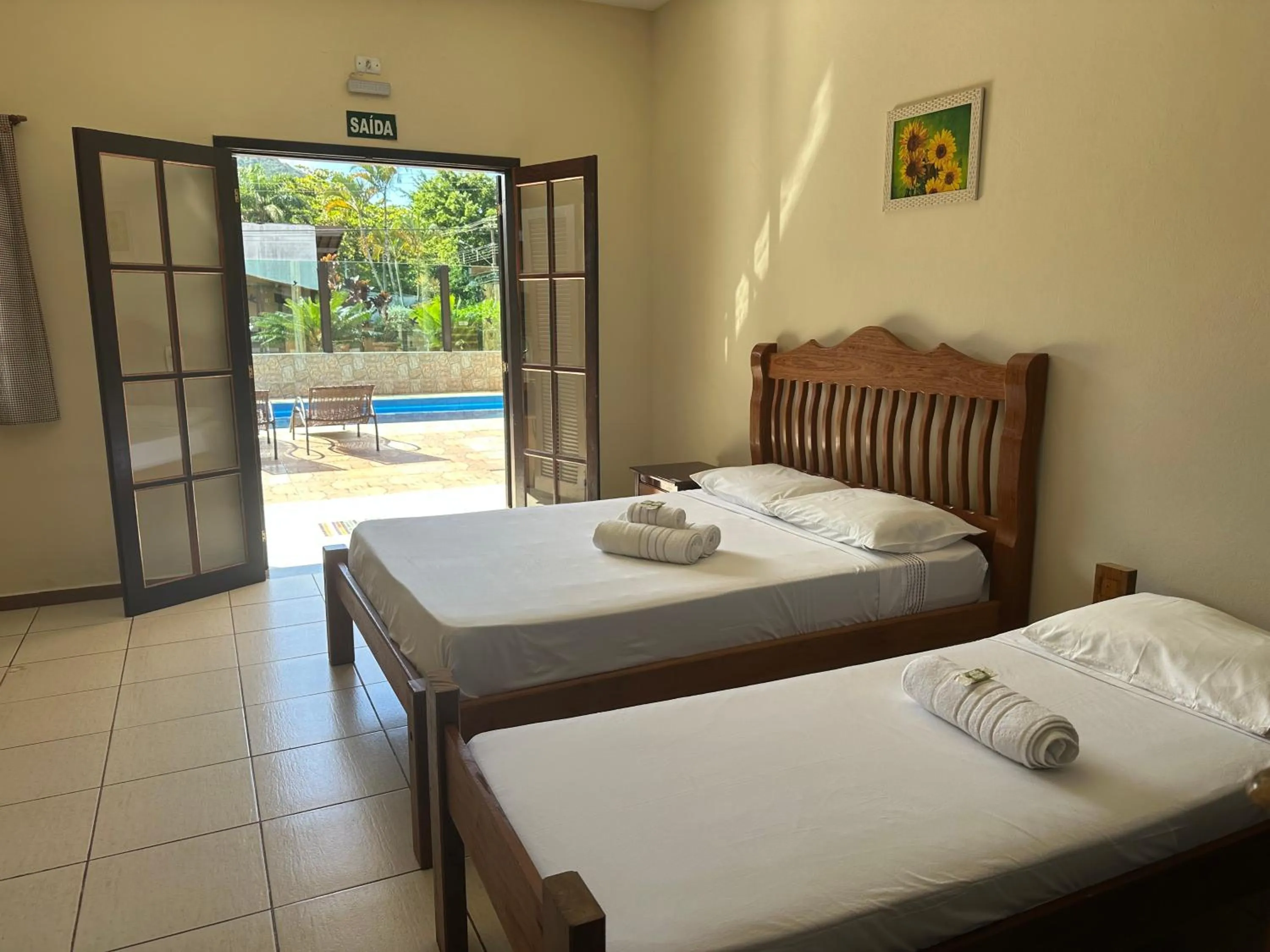 Bedroom, Bed in Pousada Madu