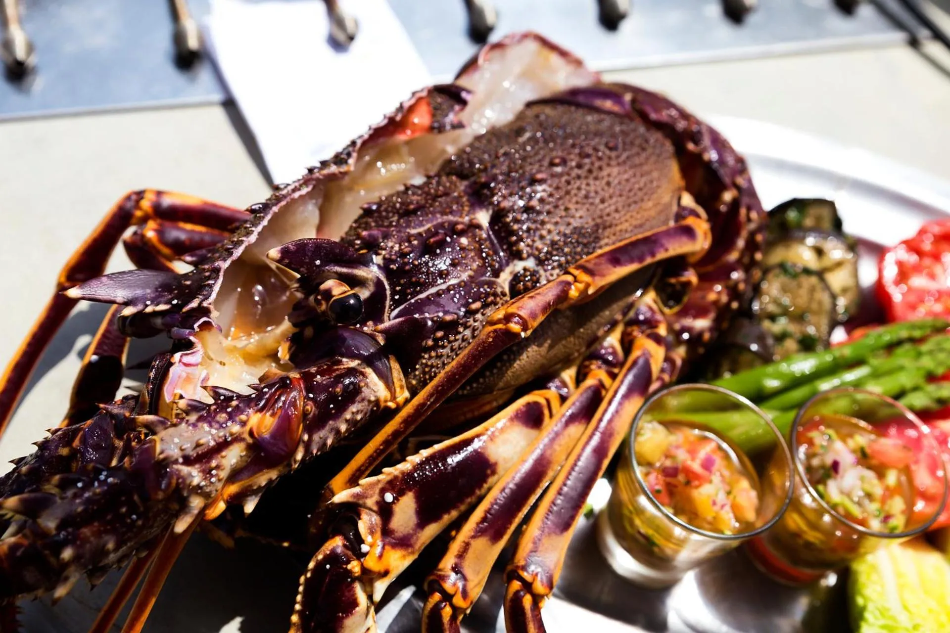 Food close-up in Le Pinarello