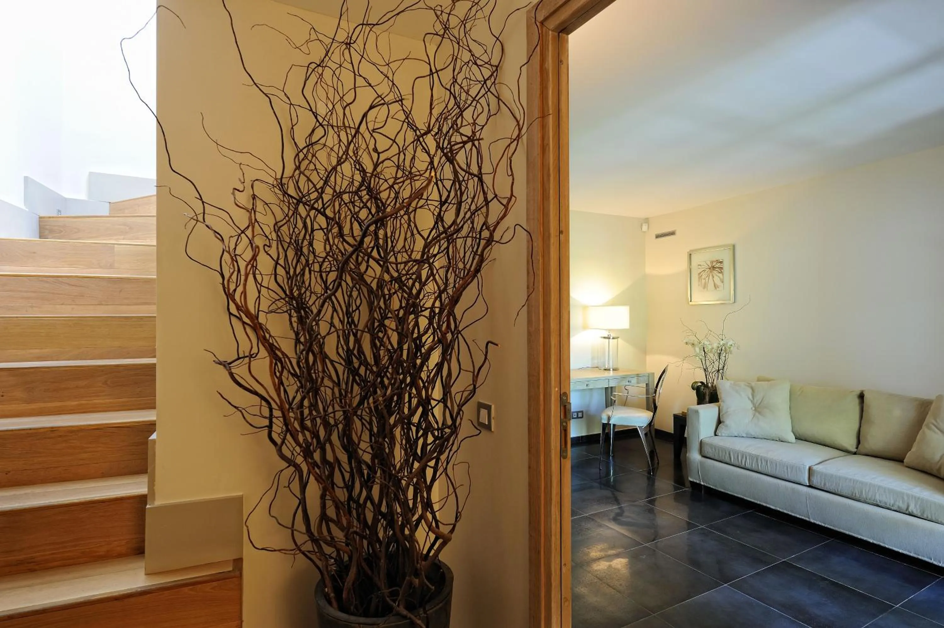 Living room in Le Pinarello