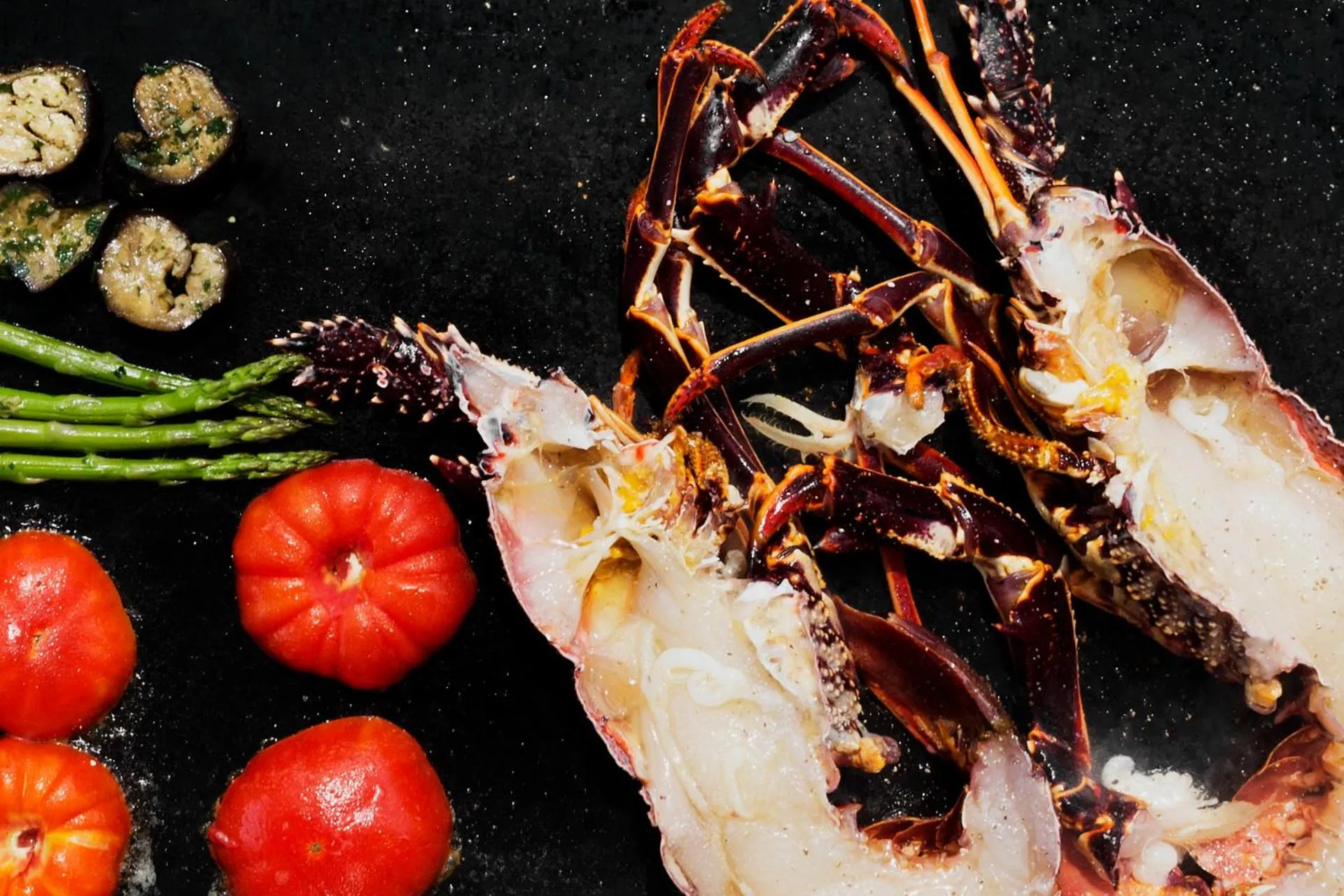 Food close-up in Le Pinarello