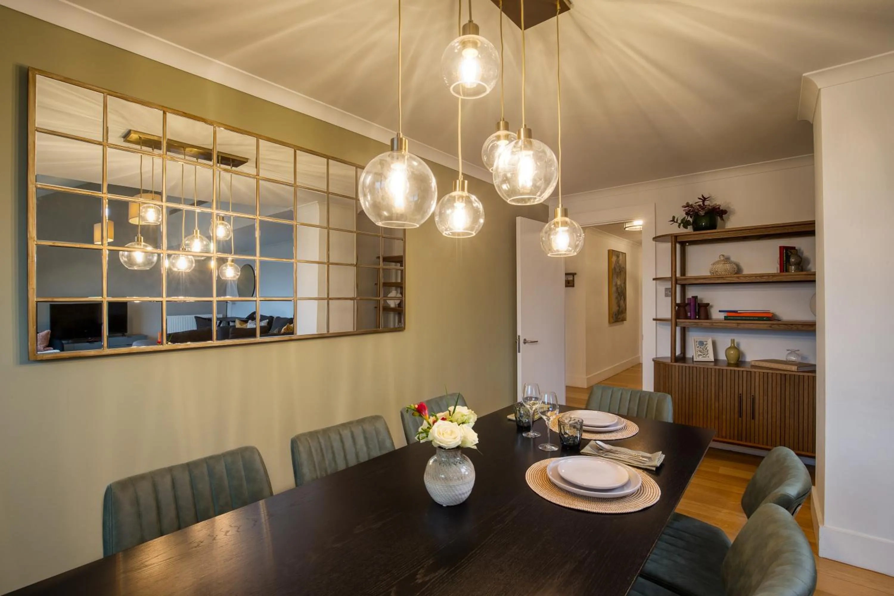 Seating area in Monarch House - Serviced Apartments - Kensington