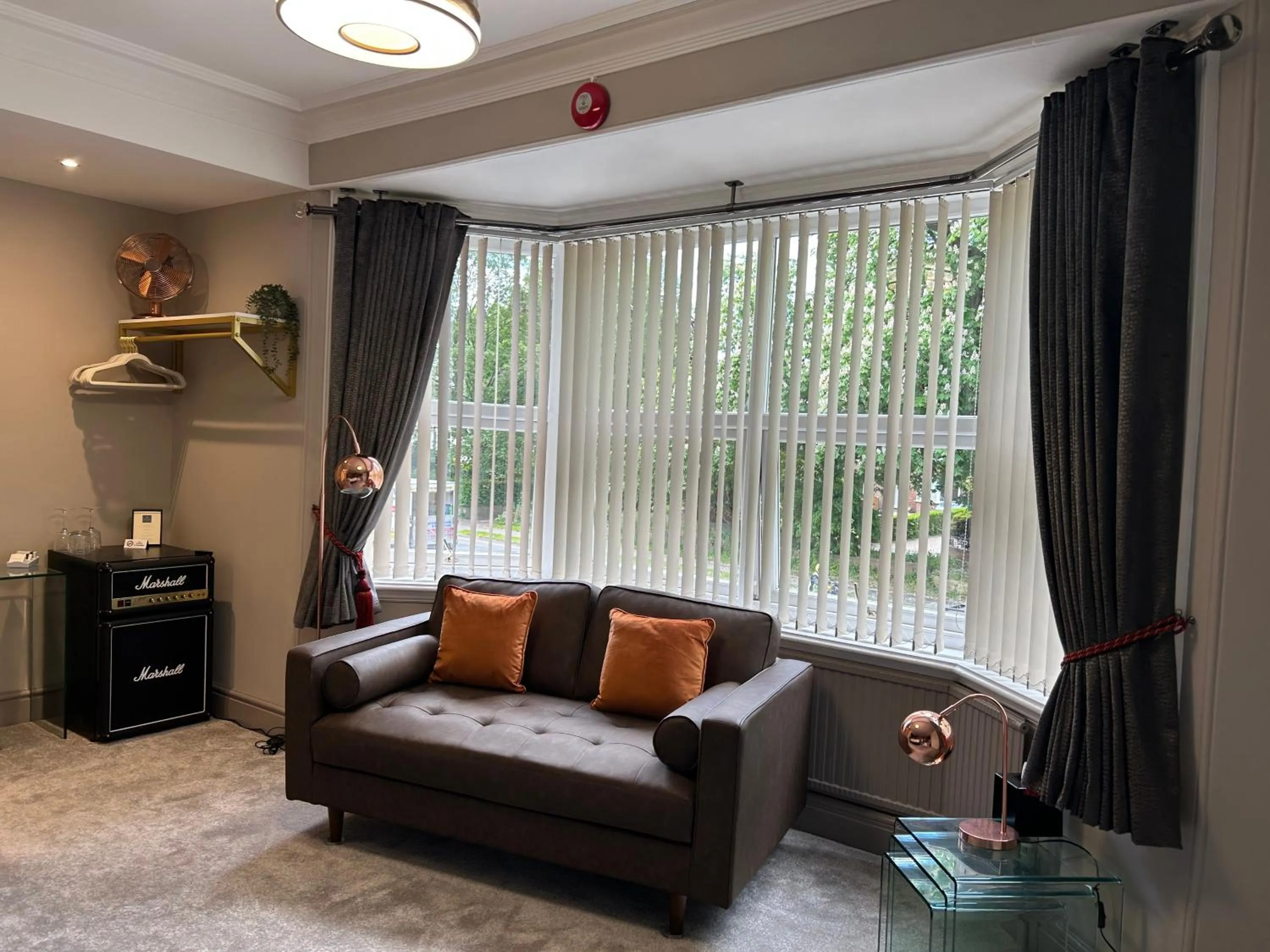 Seating area in Ashbourne House