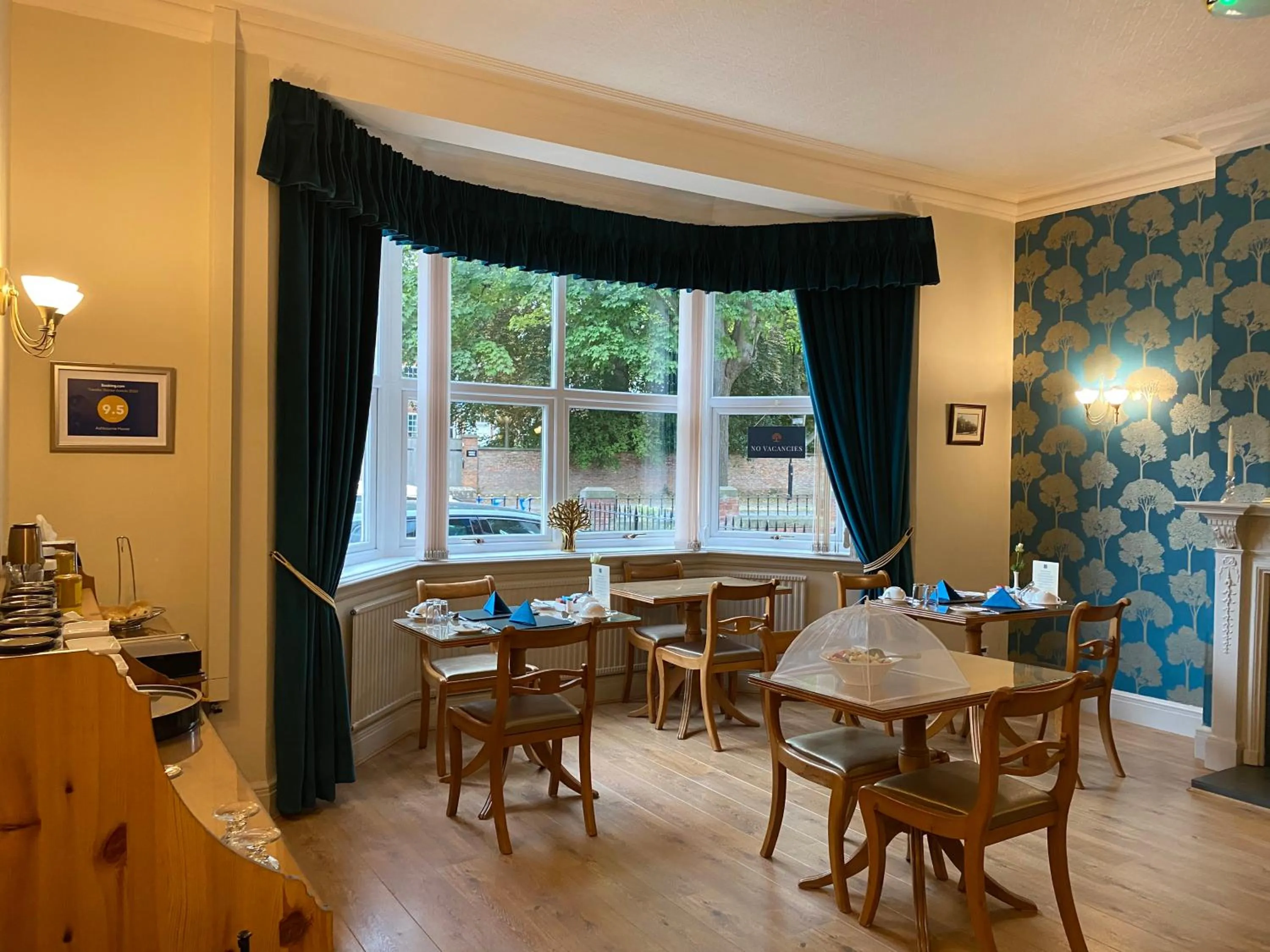 Dining area in Ashbourne House