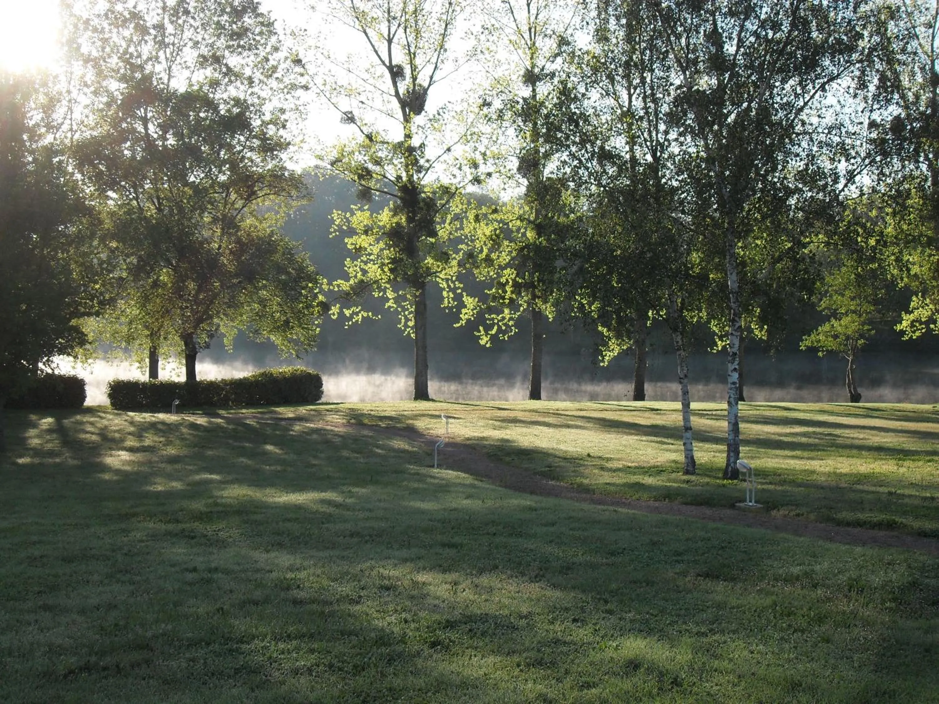 Sunrise in Logis Hôtel Val de Vienne