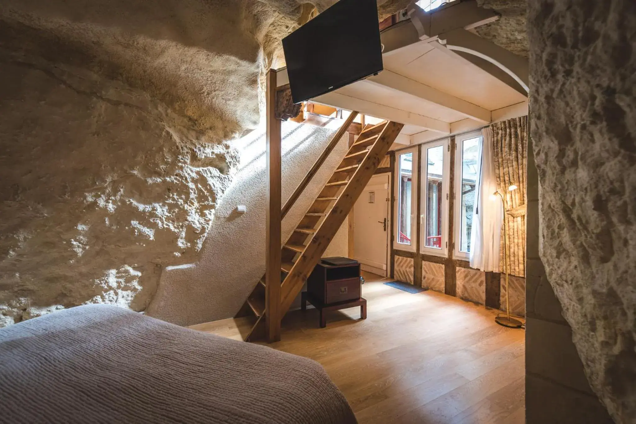 Double Room with Pool View - Cave in Logis Demeure de la Vignole Double Room with Pool View - Cave in Logis Demeure de la Vignole