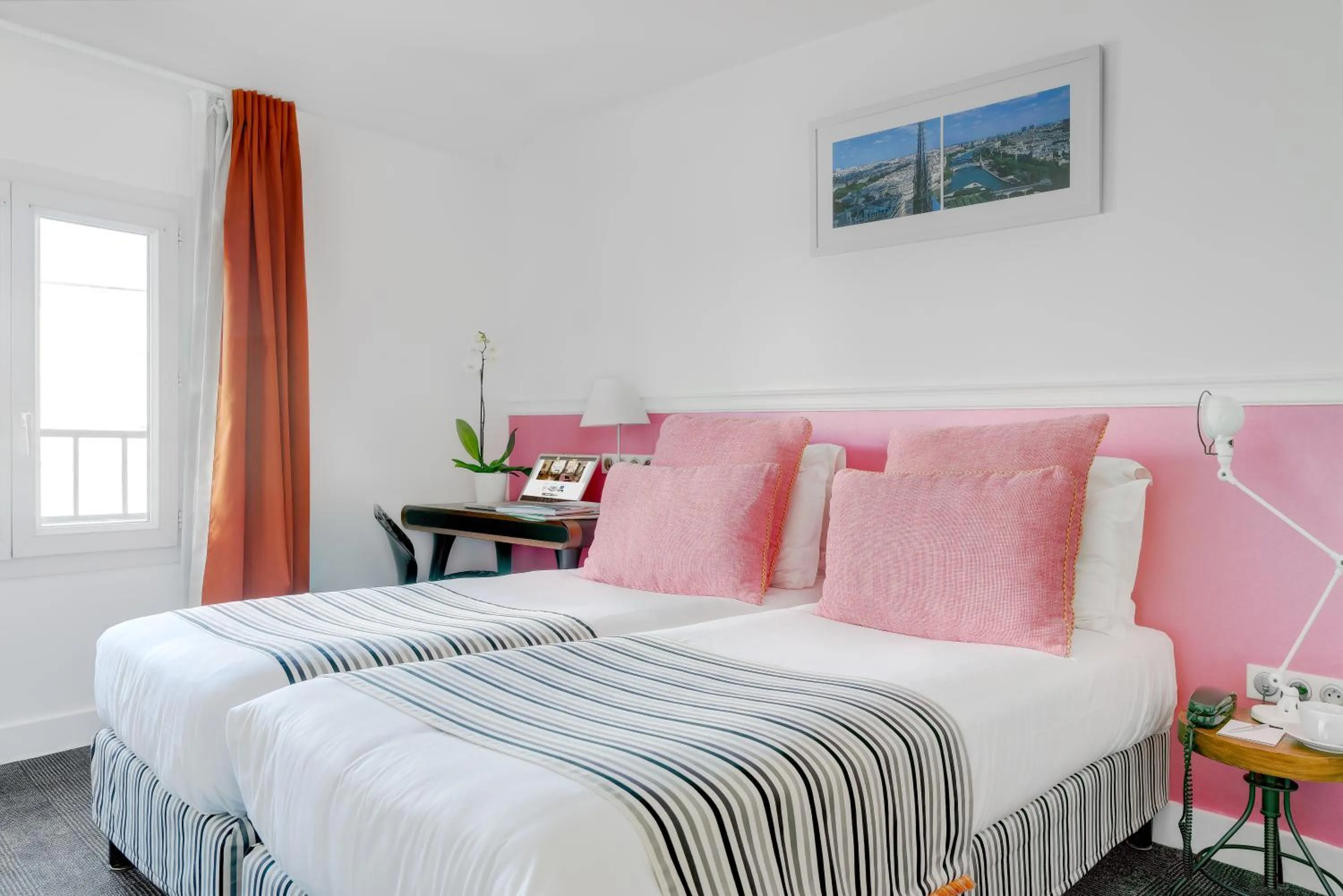 Bedroom, Bed in Hotel Monterosa - Astotel