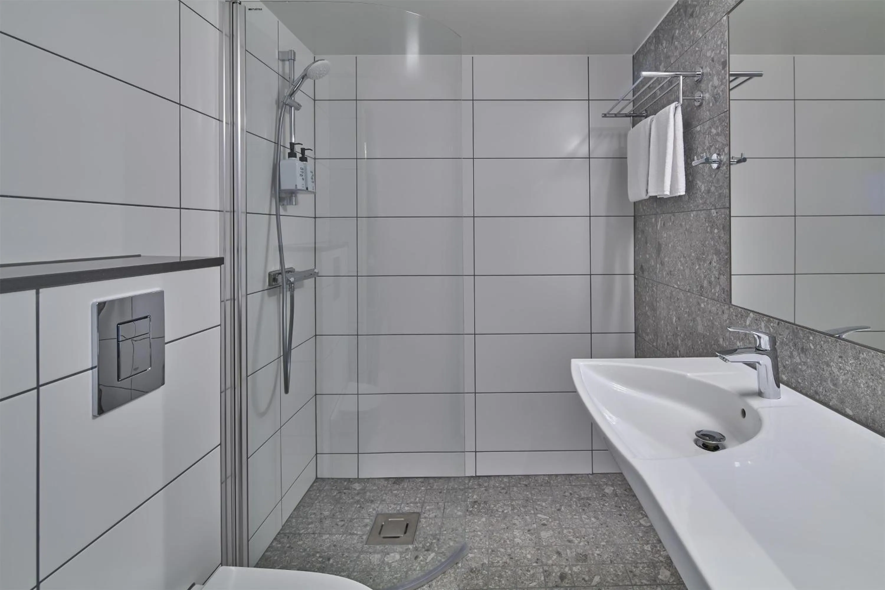 Bedroom in Scandic Backadal