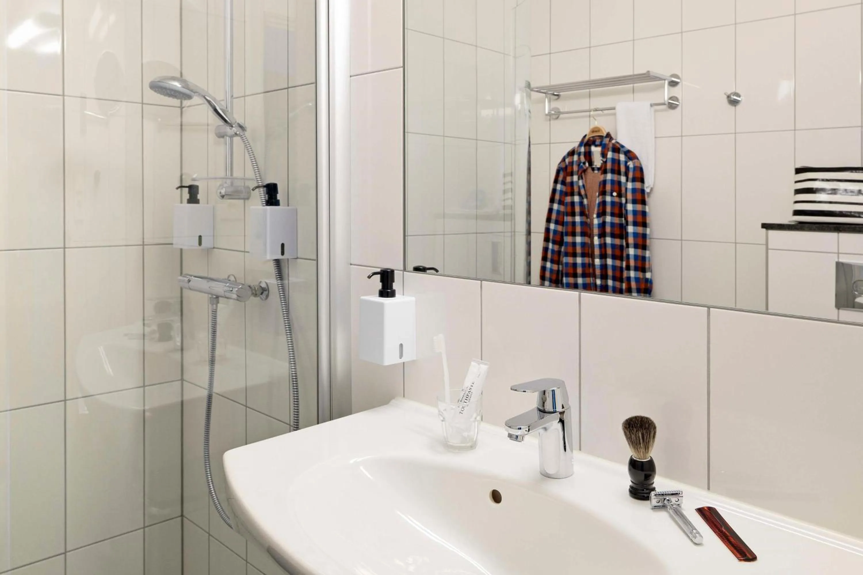 Bedroom in Scandic Backadal