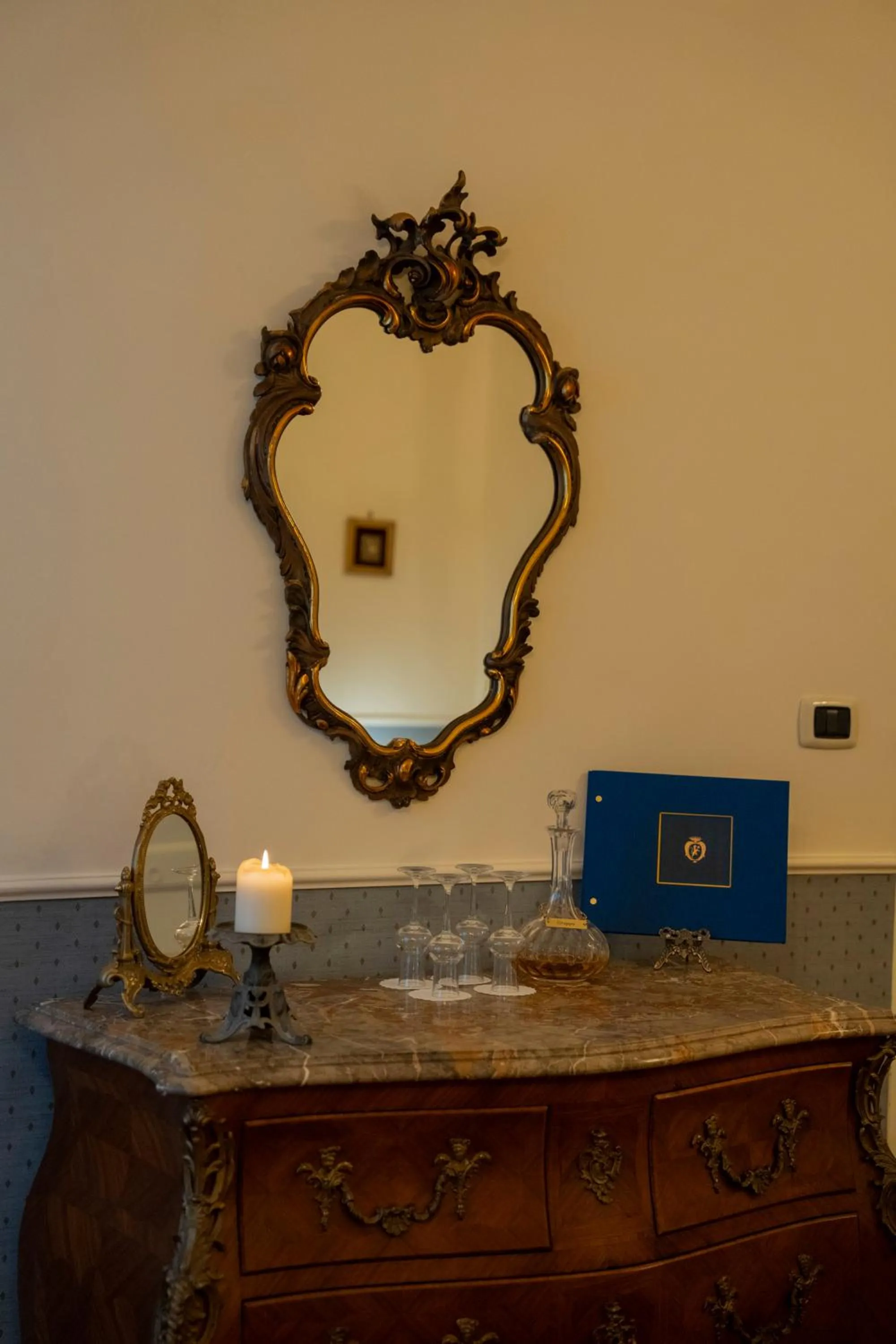 Bedroom in Casa Santangelo Suites