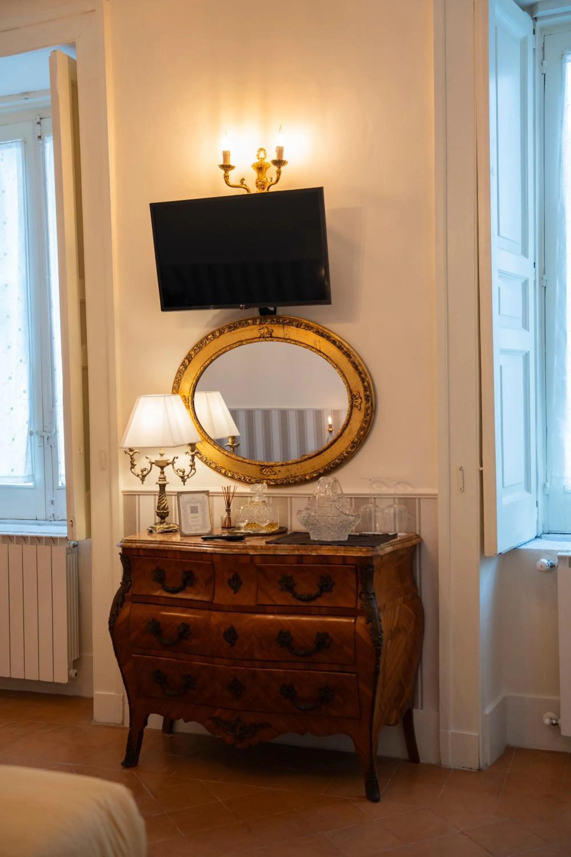 Bedroom in Casa Santangelo Suites