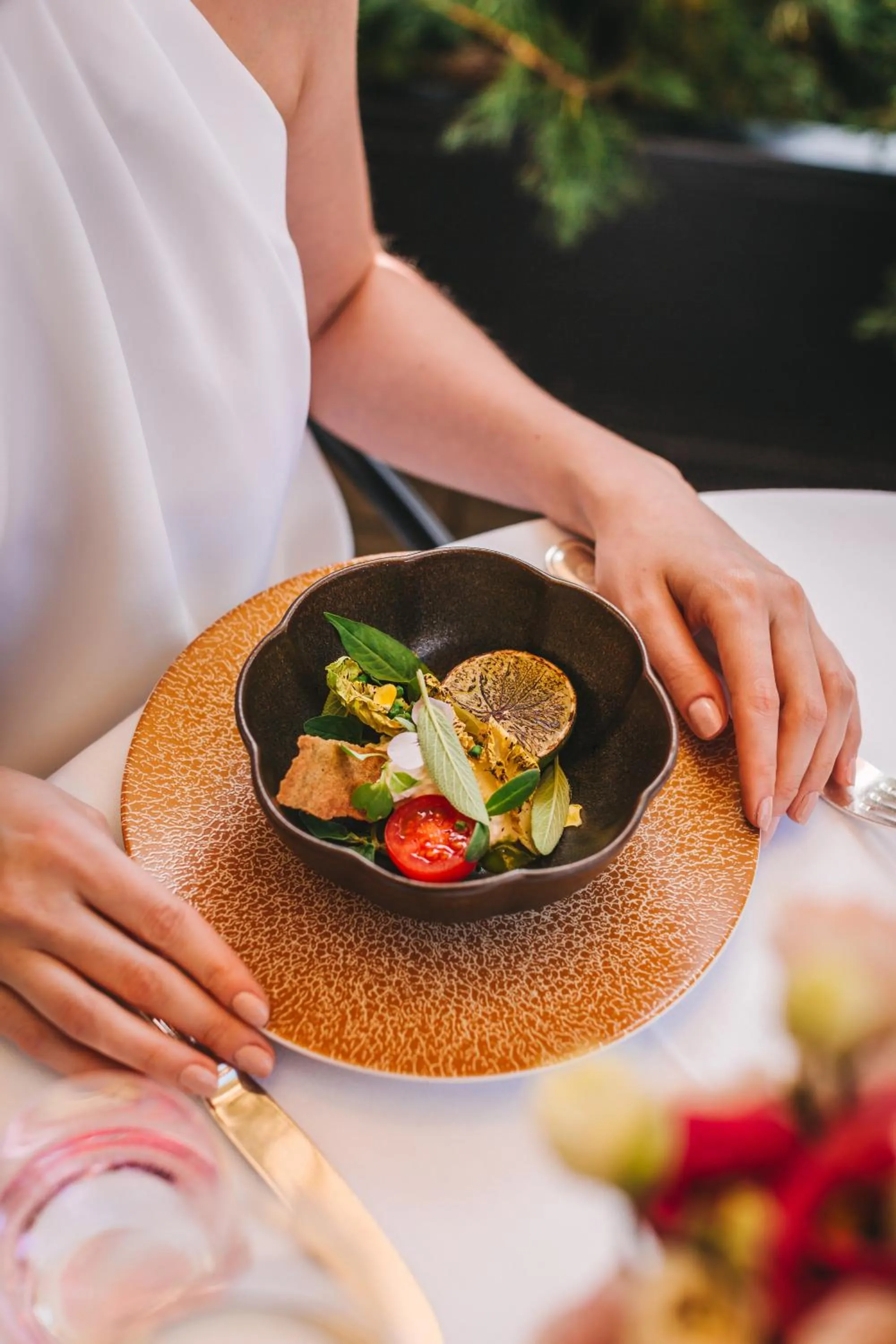 Food close-up in Esplanade Zagreb Hotel