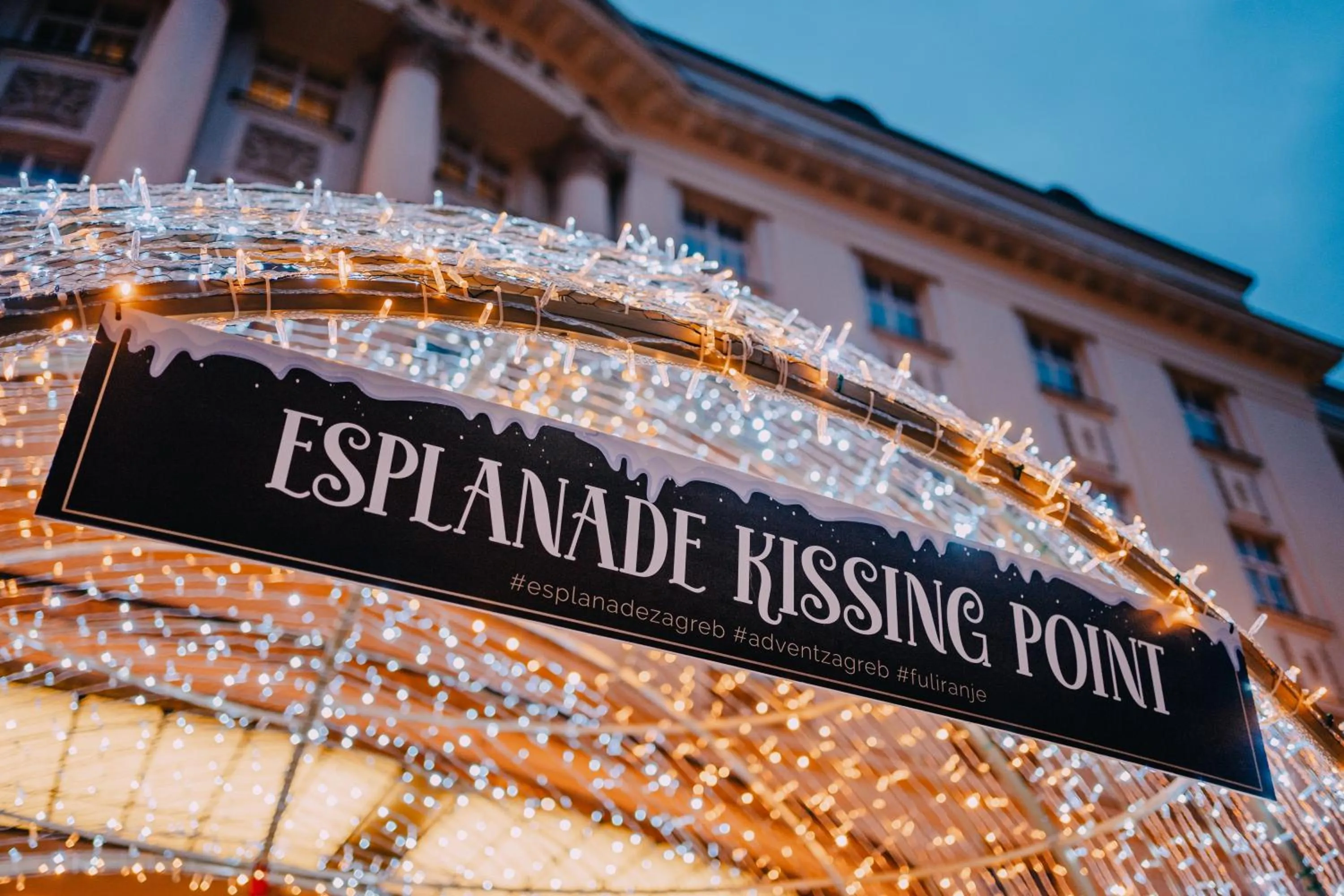 Street view in Esplanade Zagreb Hotel