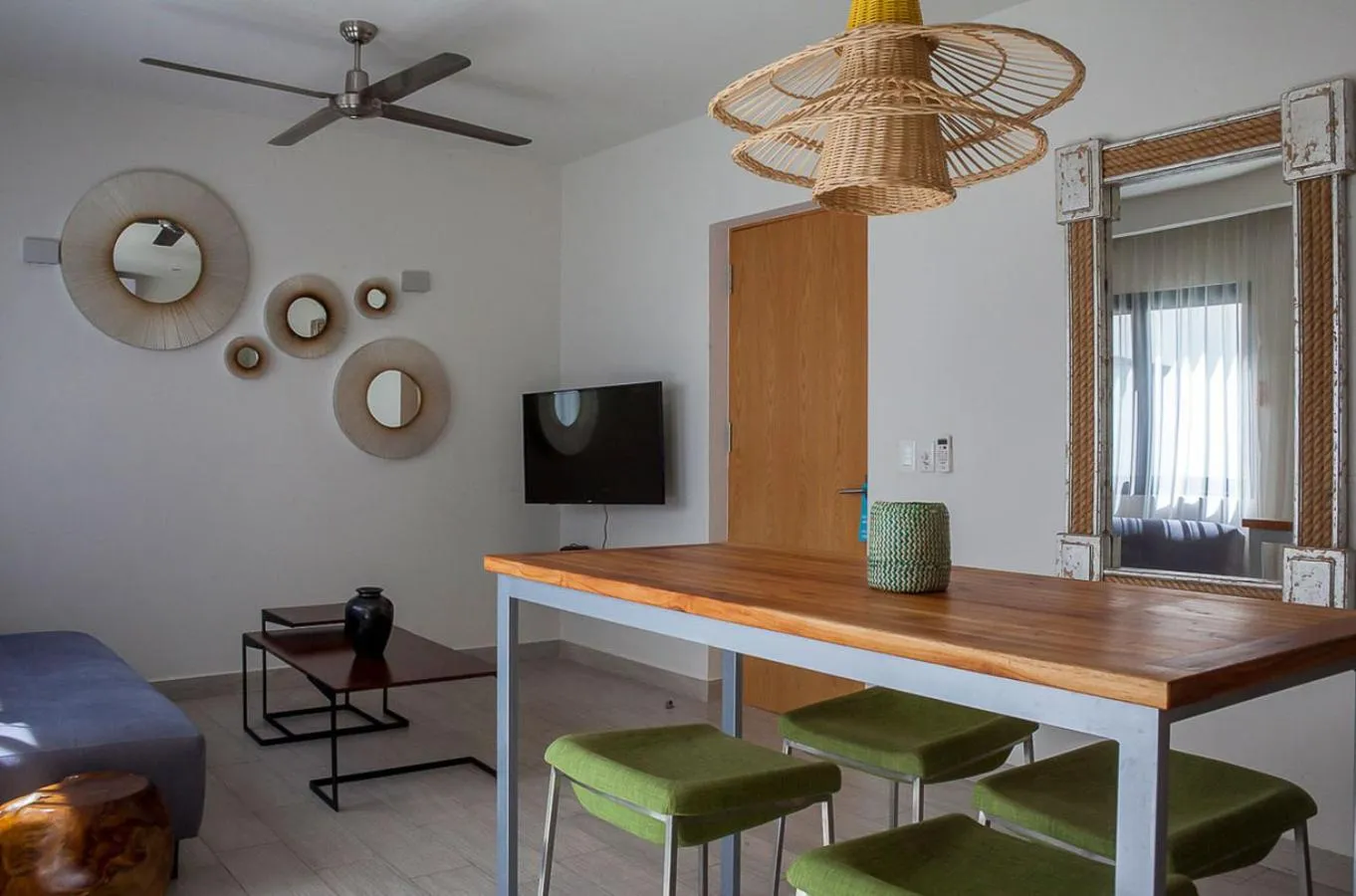 Living room in Opal Suites Apartments