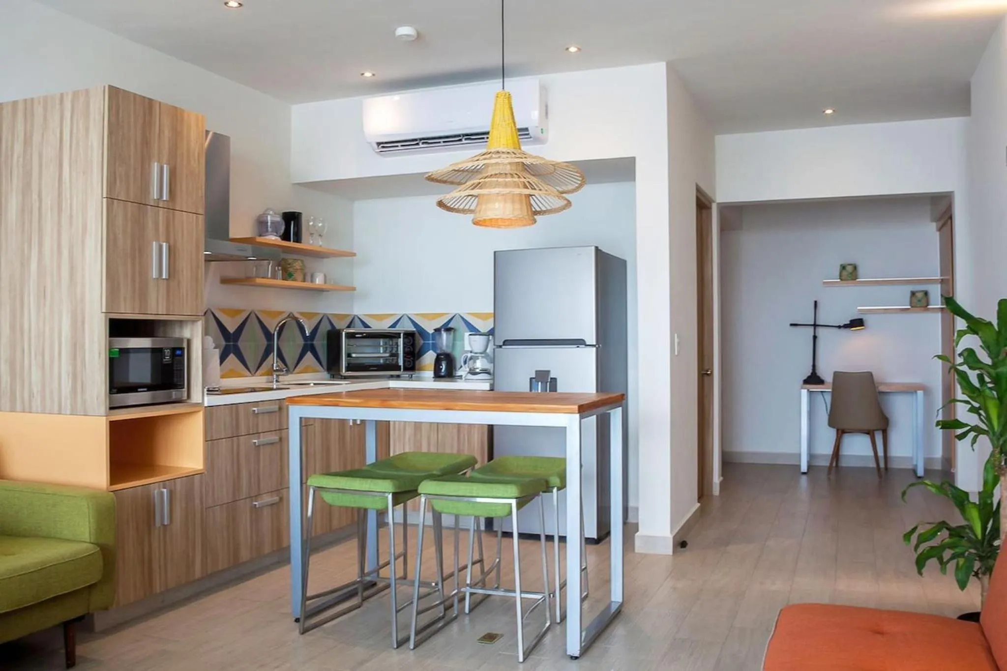 Kitchen or kitchenette in Opal Suites Apartments