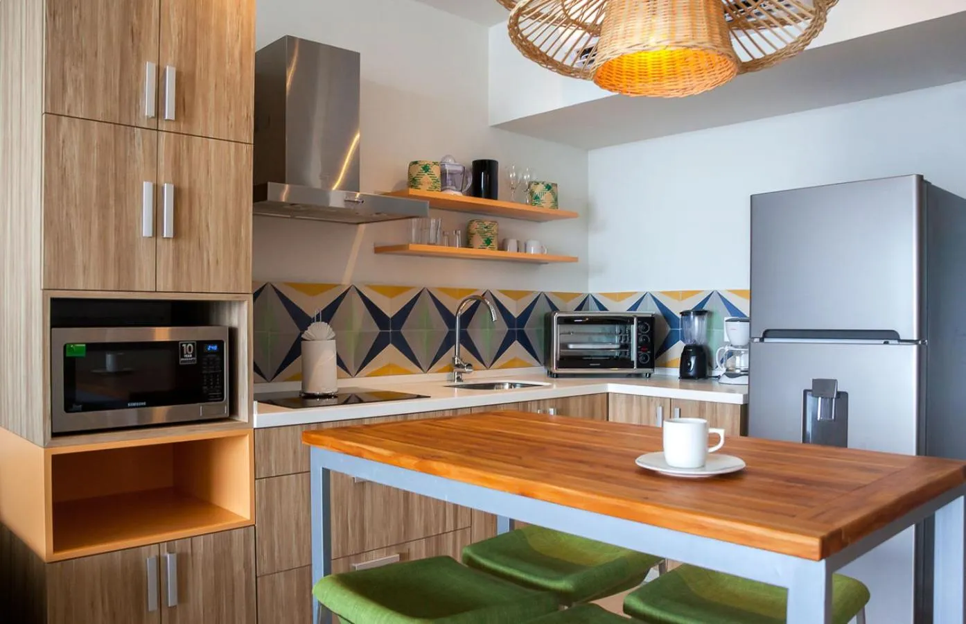 Kitchen or kitchenette in Opal Suites Apartments