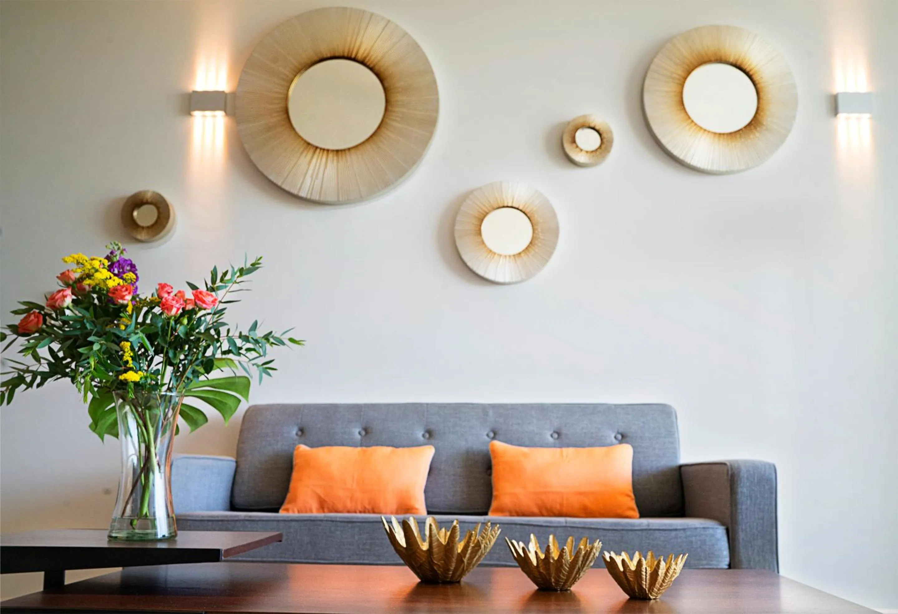 Living room in Opal Suites Apartments