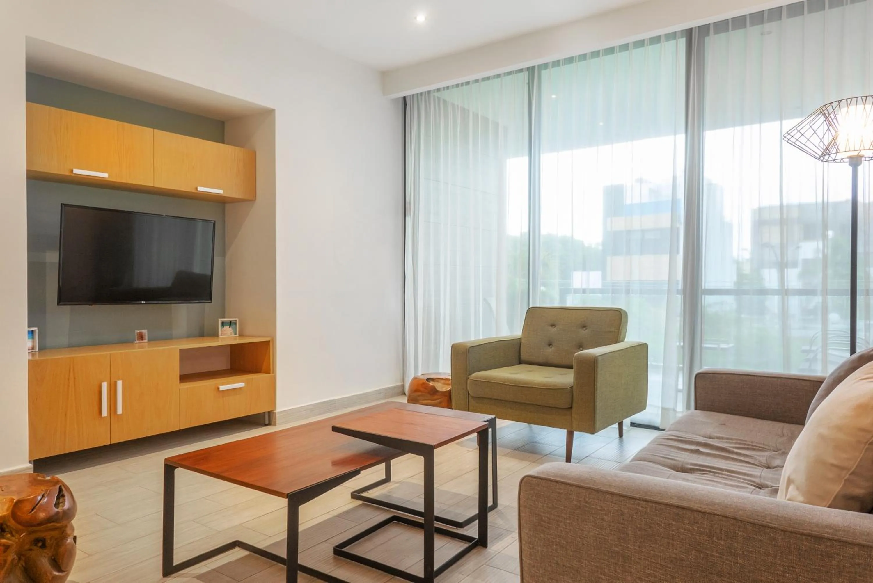 Living room in Opal Suites Apartments