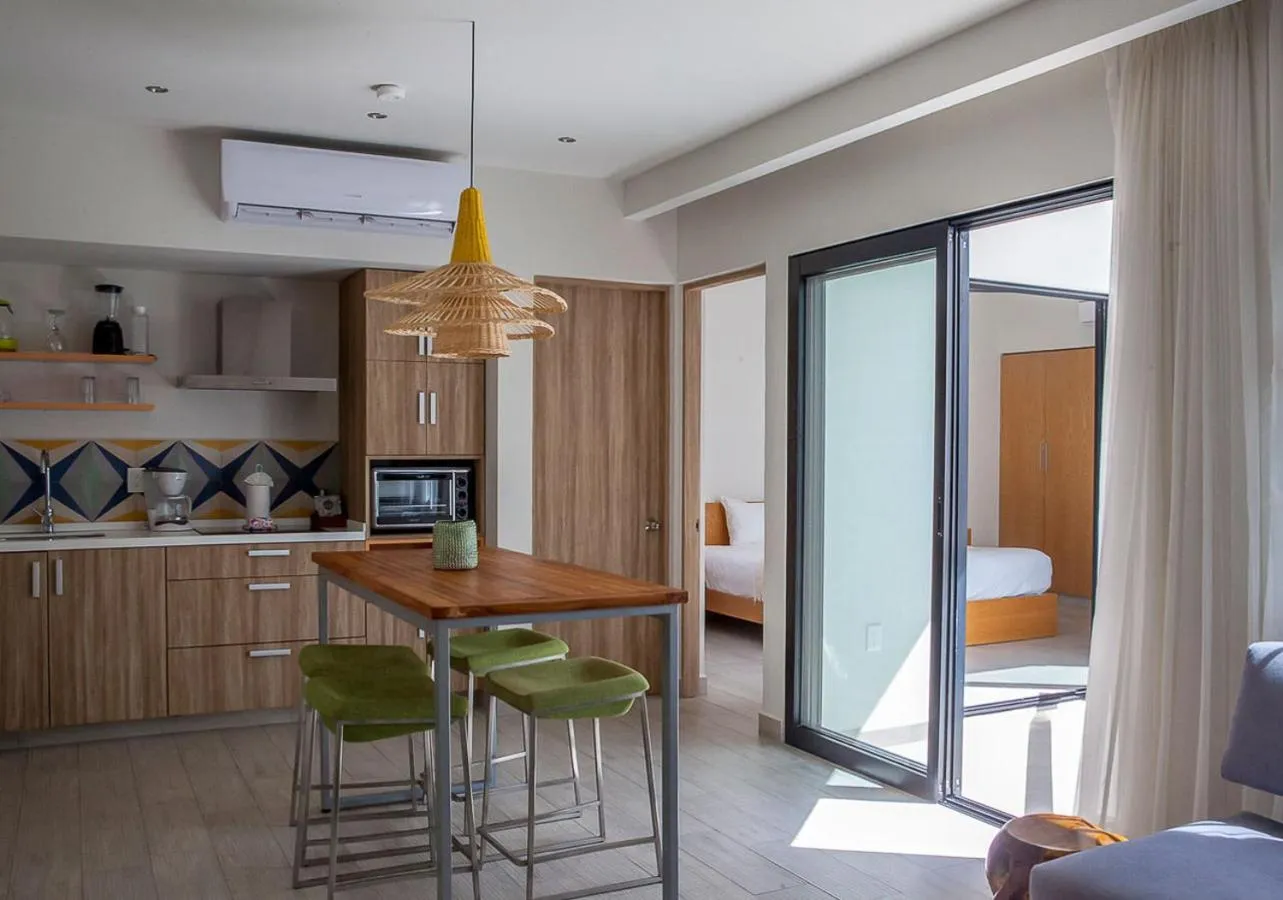 Dining area in Opal Suites Apartments