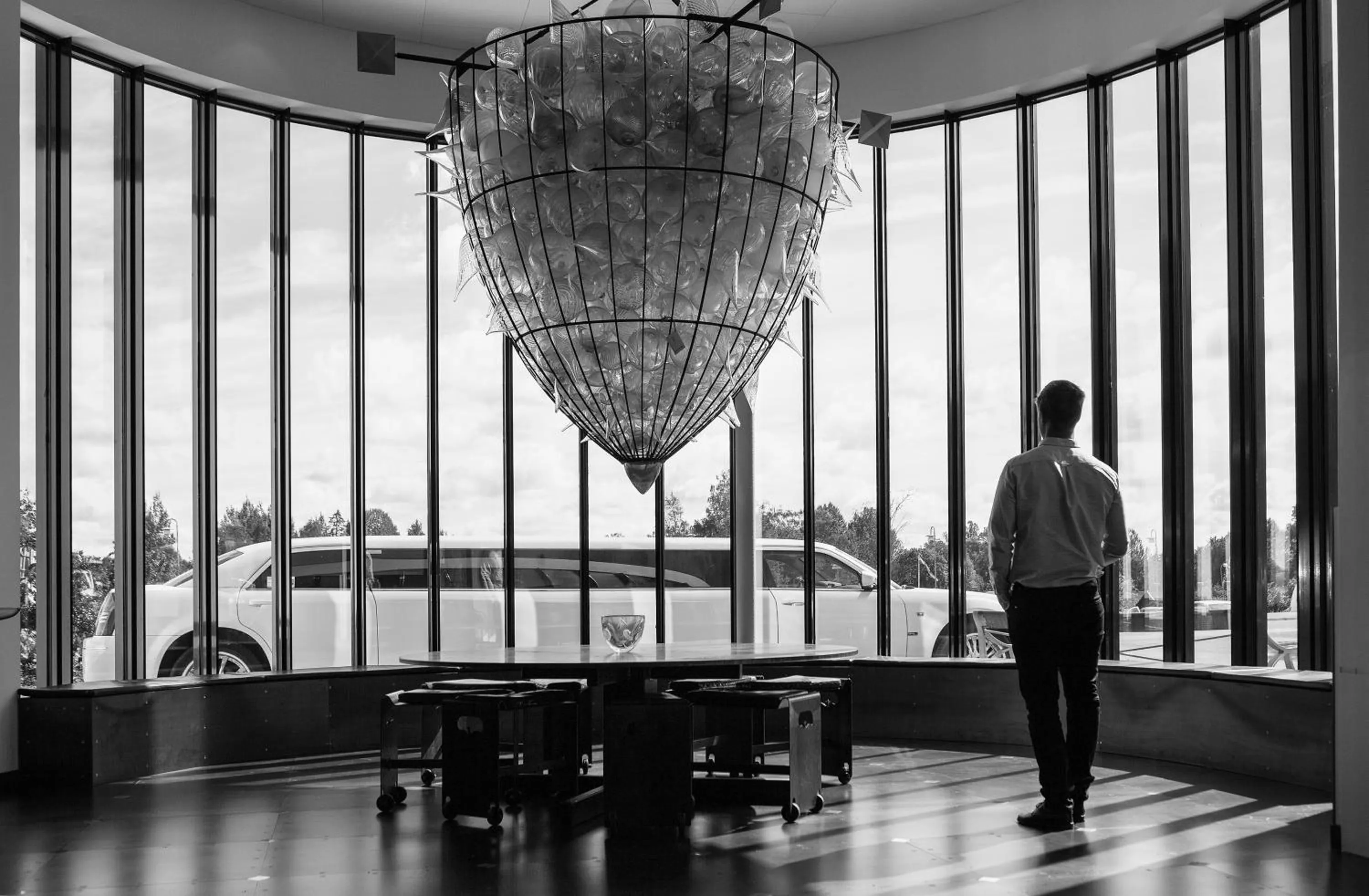 Decorative detail in Kosta Boda Art Hotel