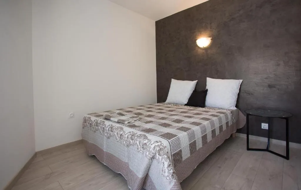 Bed in Hotel Alizéa