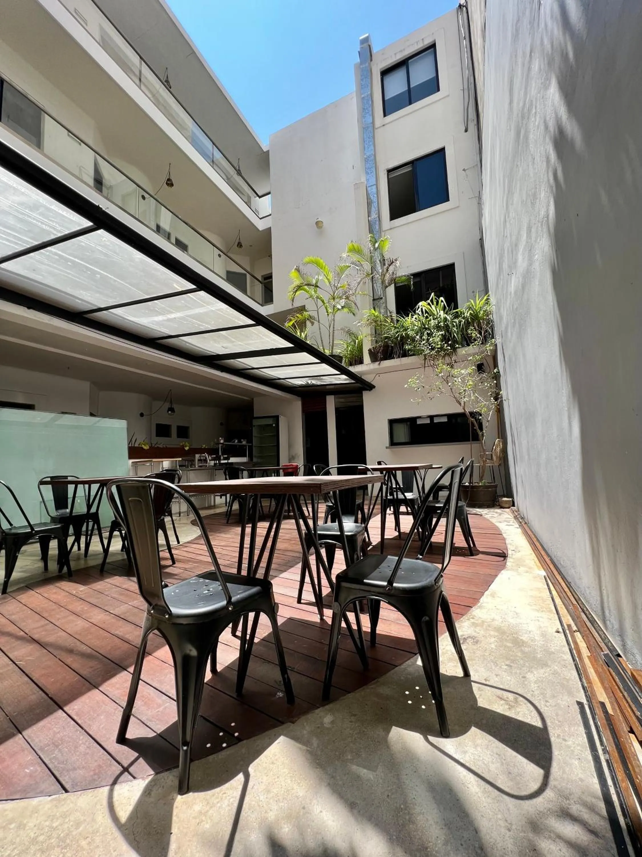 Patio in Aruma Suites