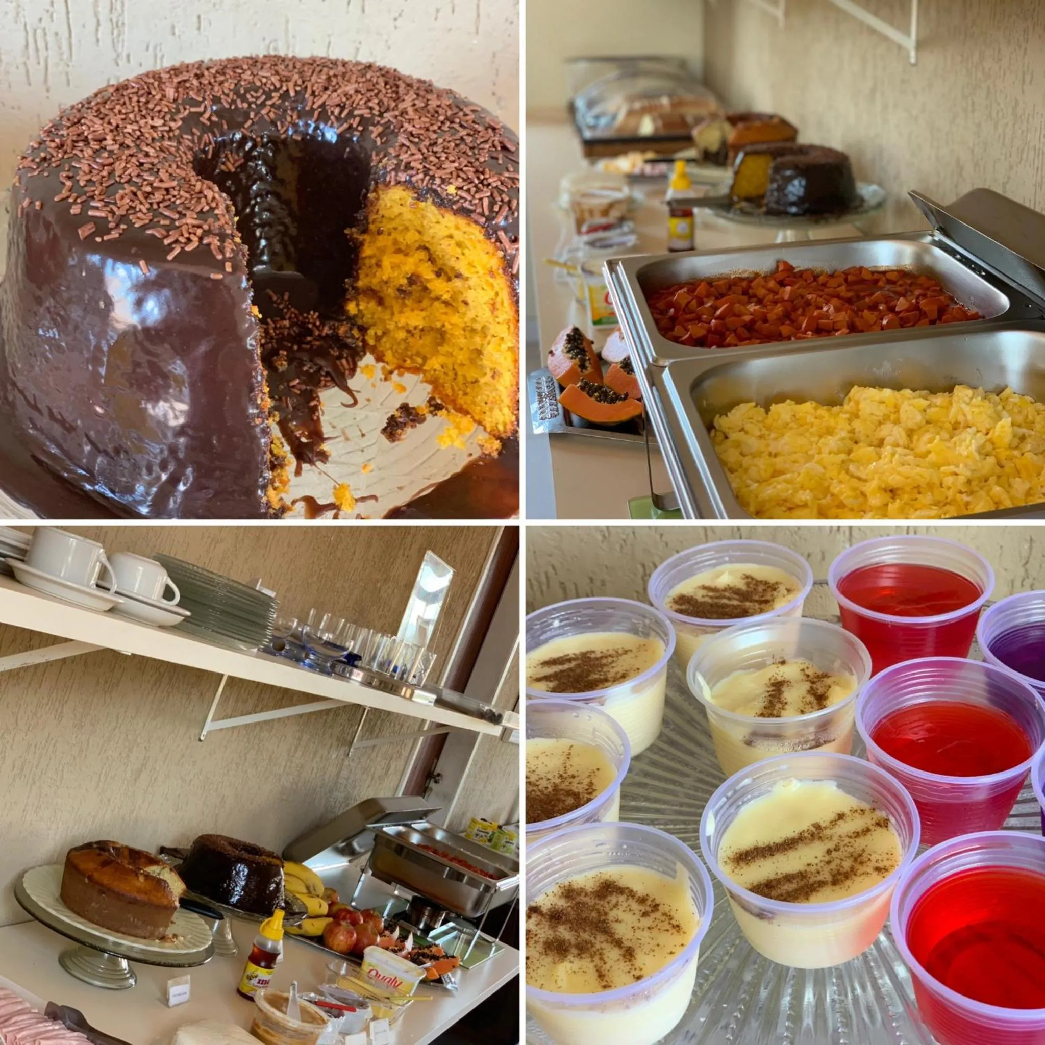 Breakfast in Pousada Por do Sol