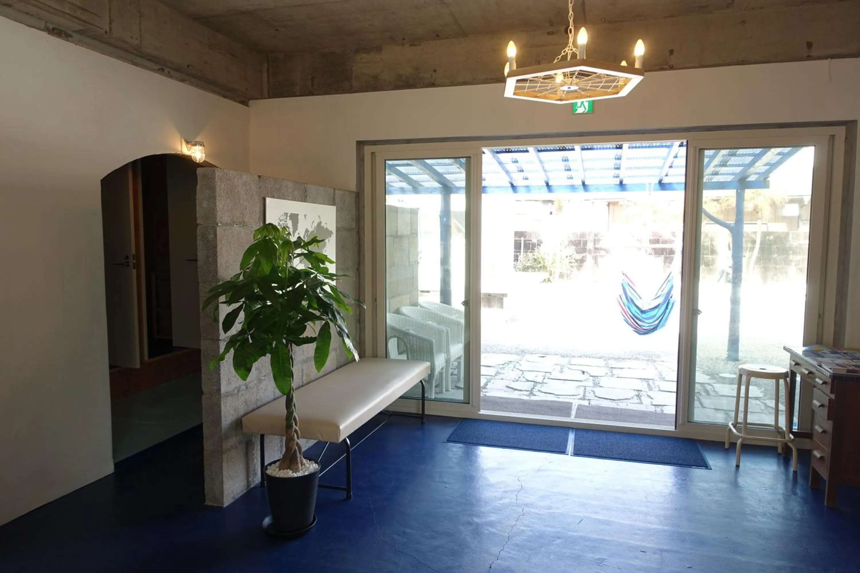 Balcony/Terrace in Hostel NABLA