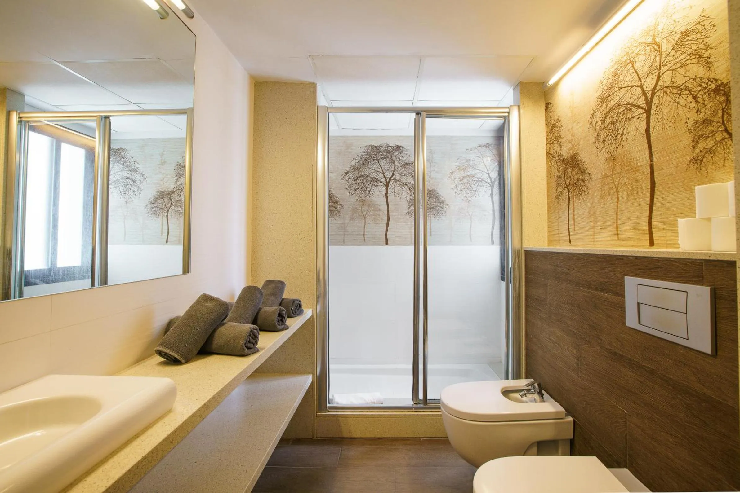 Bathroom in Apartamentos San Francisco