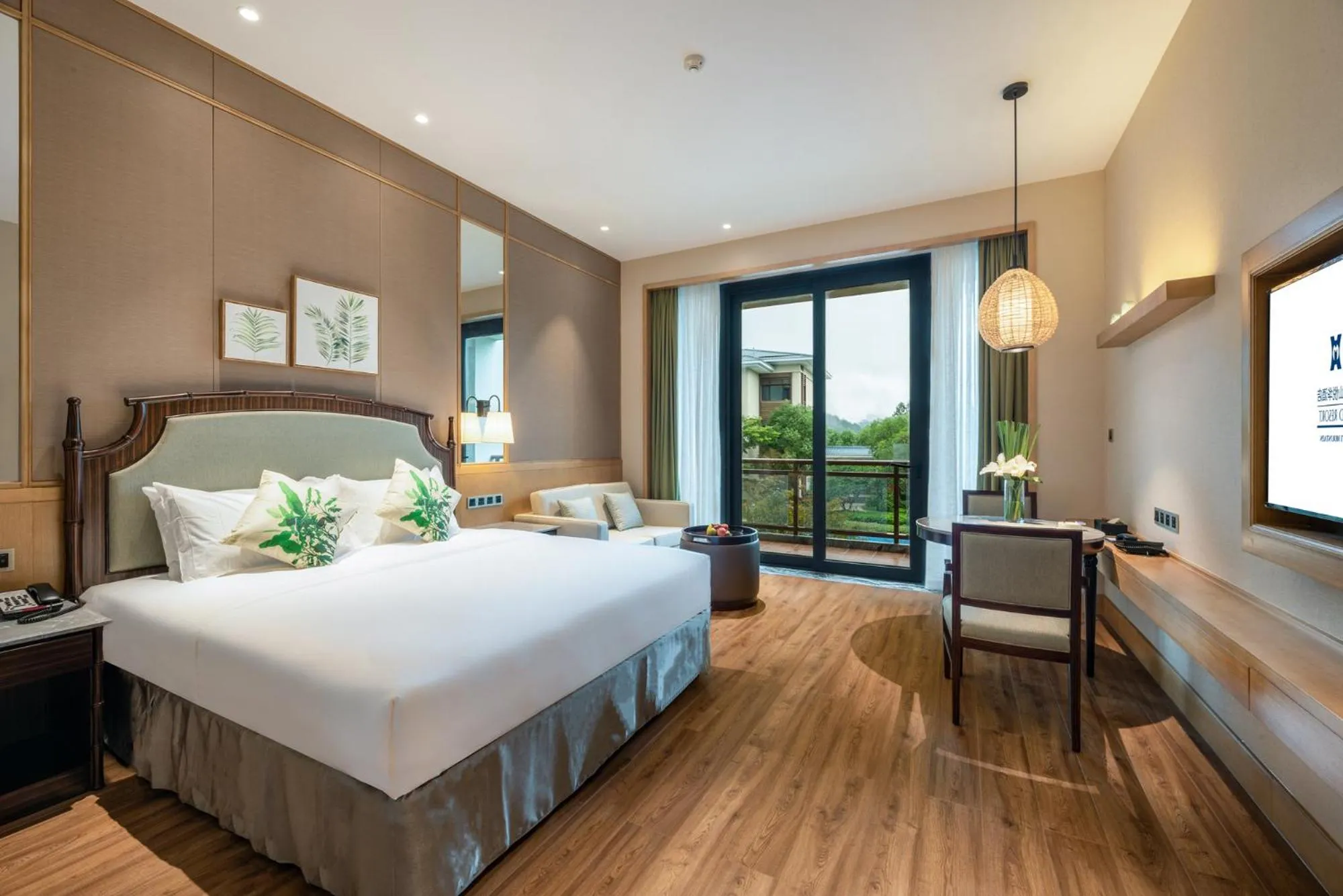 Bedroom, Bed in C&D Resort,Wuyi Mountain