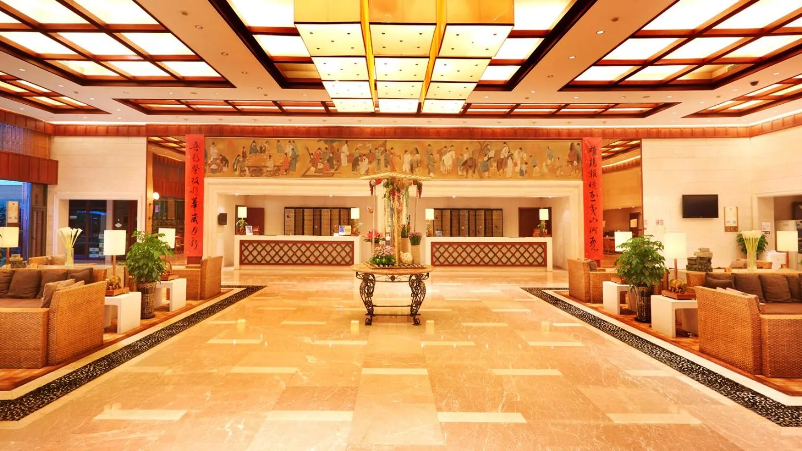 Living room in C&D Resort,Wuyi Mountain