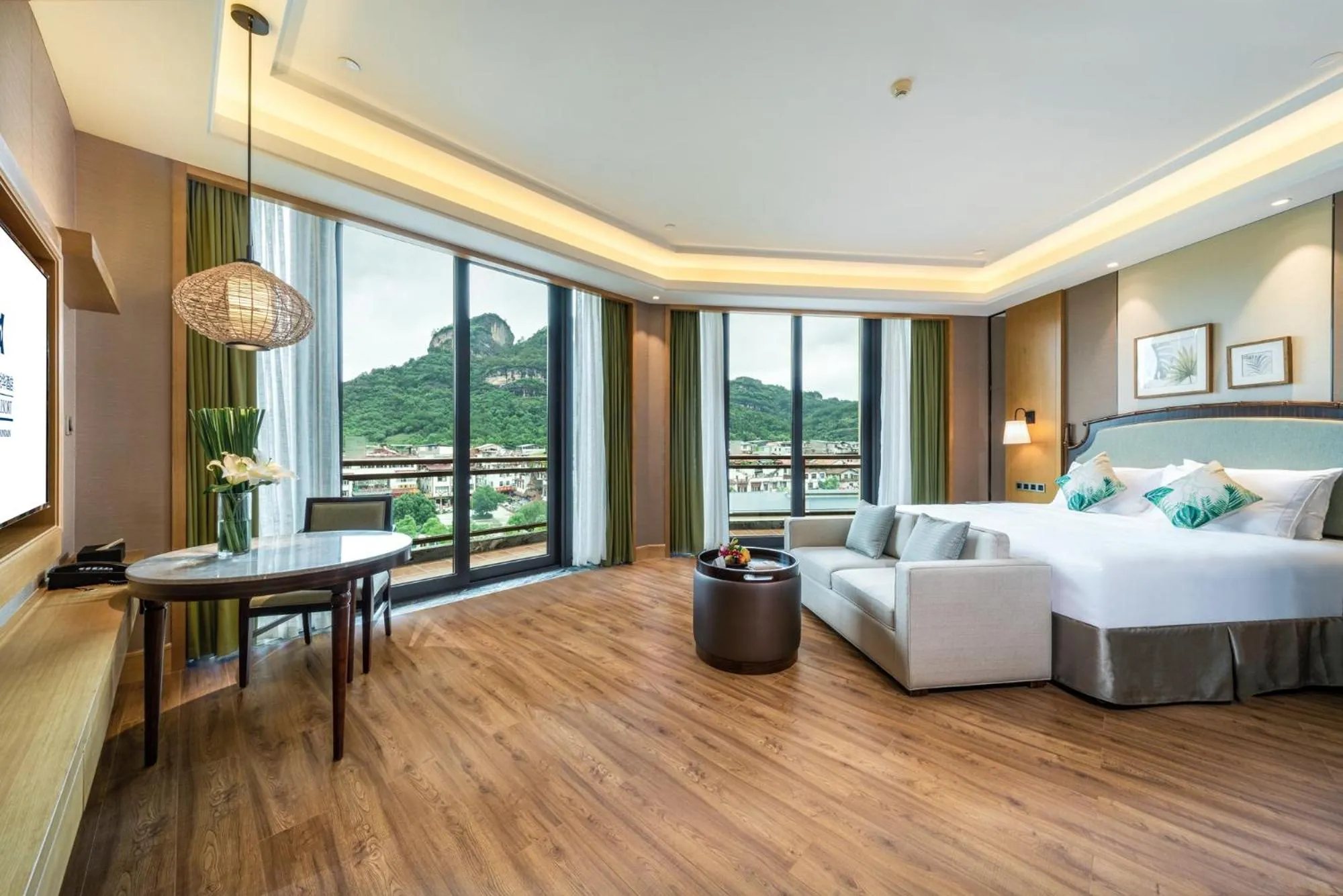 Bedroom, Bed in C&D Resort,Wuyi Mountain
