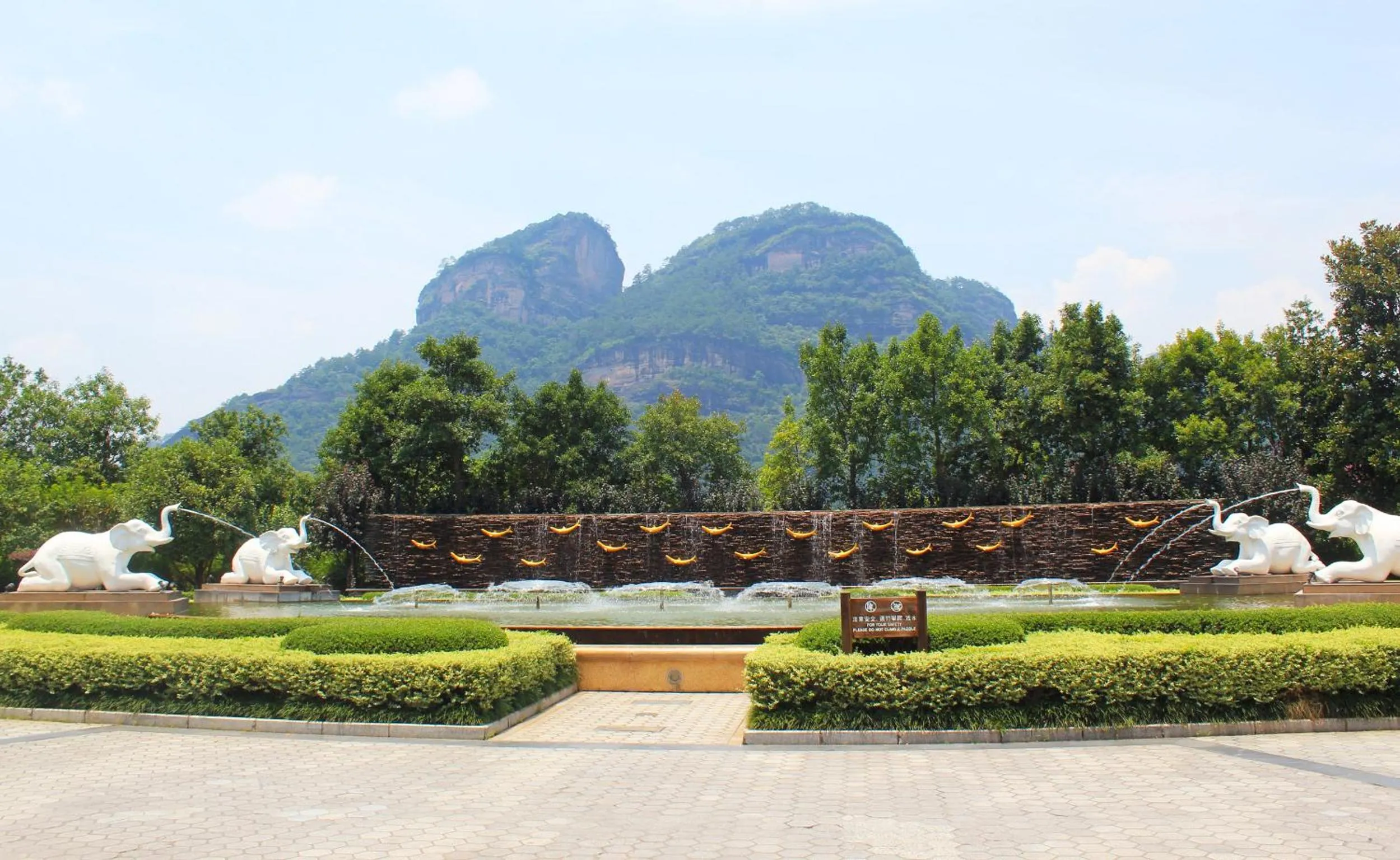 Mountain view in C&D Resort,Wuyi Mountain