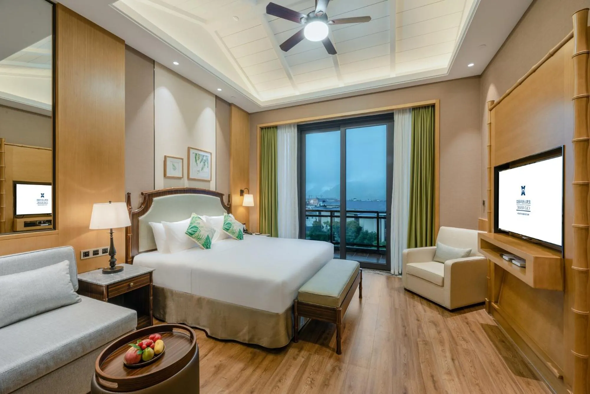 Bedroom, Bed in C&D Resort,Wuyi Mountain