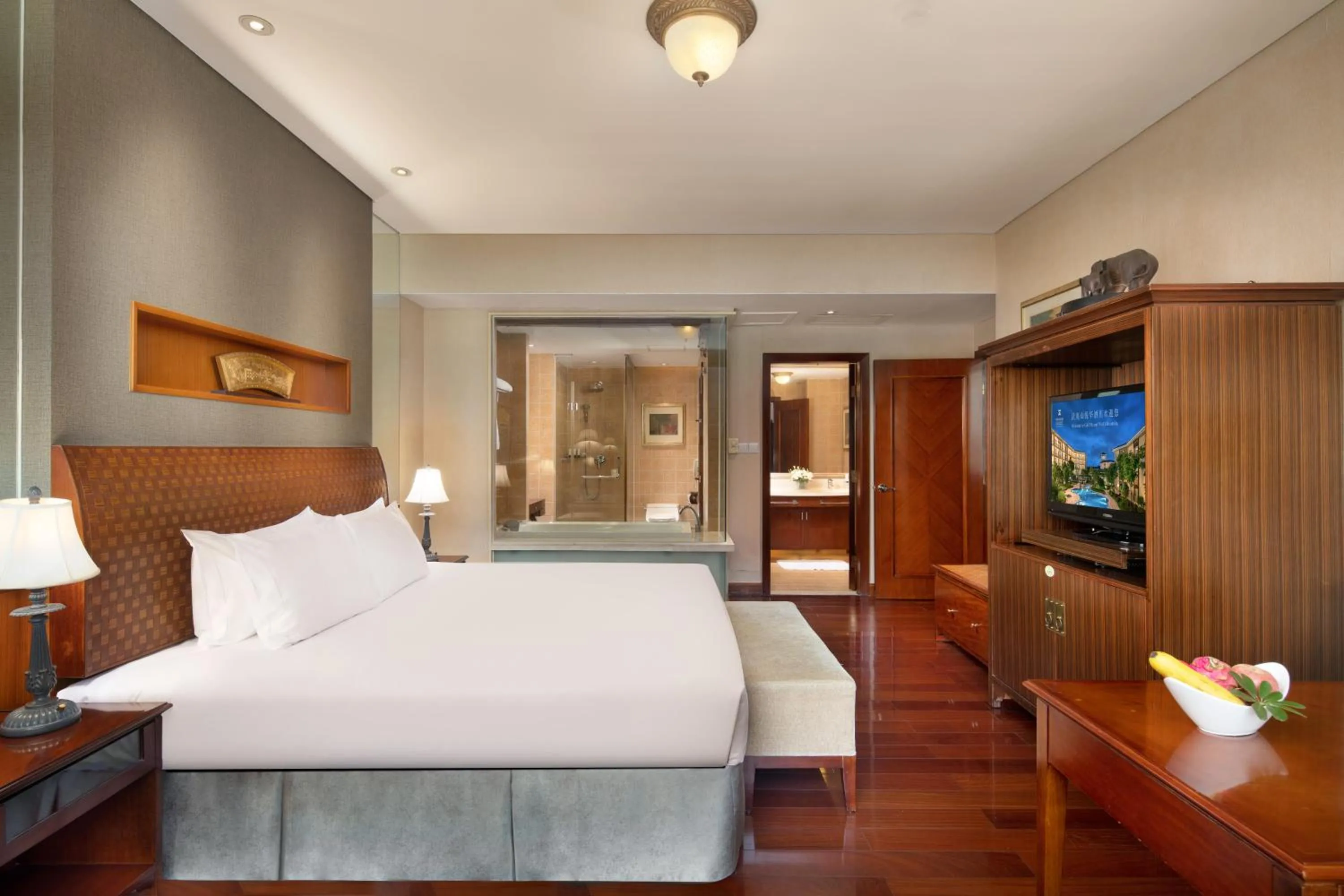 Bedroom, Bed in C&D Resort,Wuyi Mountain