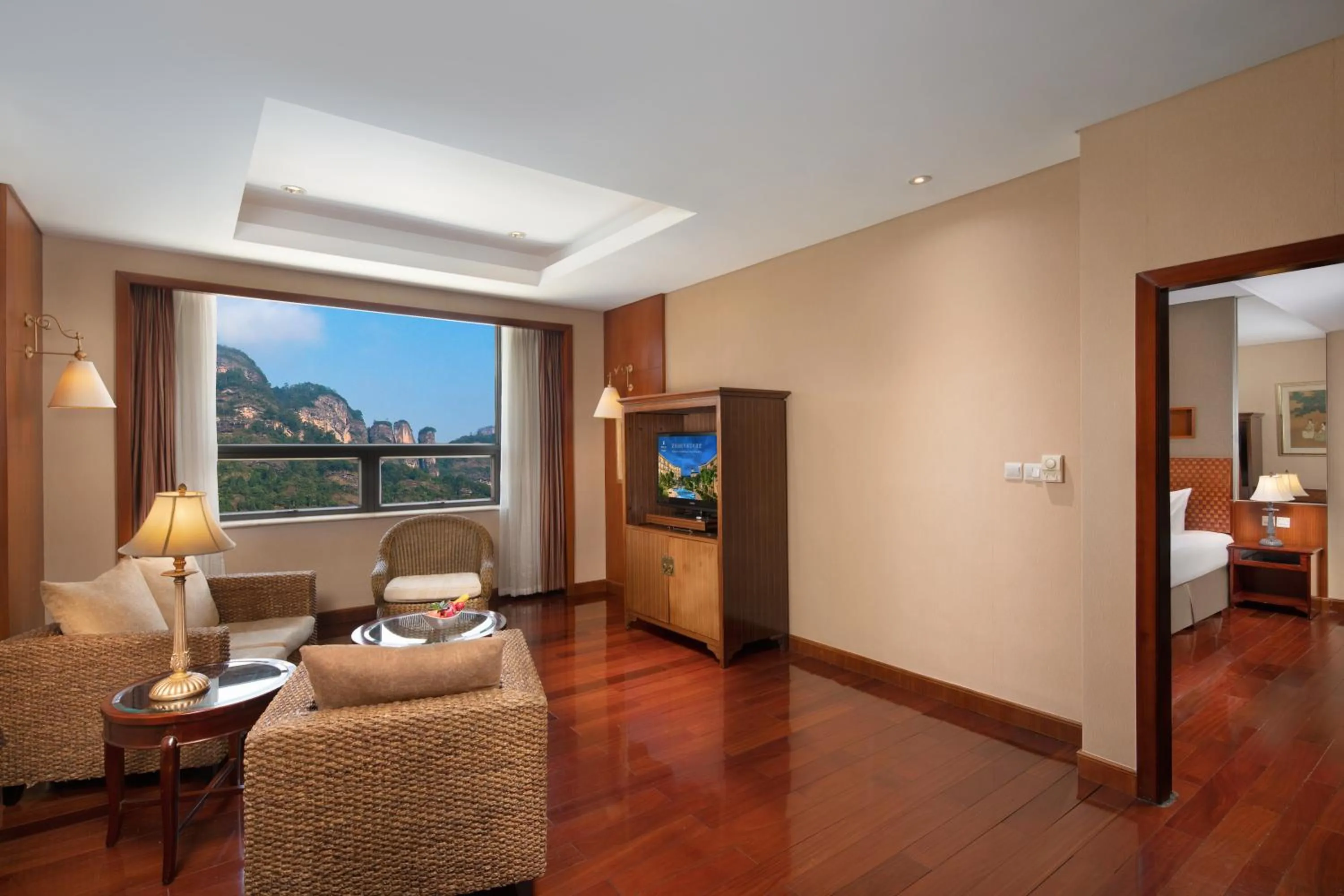 Bedroom in C&D Resort,Wuyi Mountain