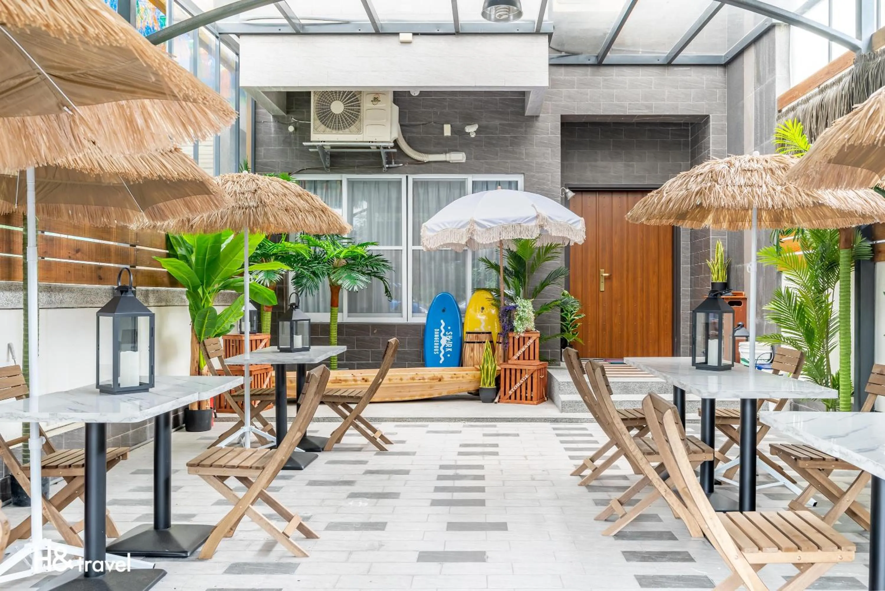 Decorative detail in Taitung Puyuma Style Inn