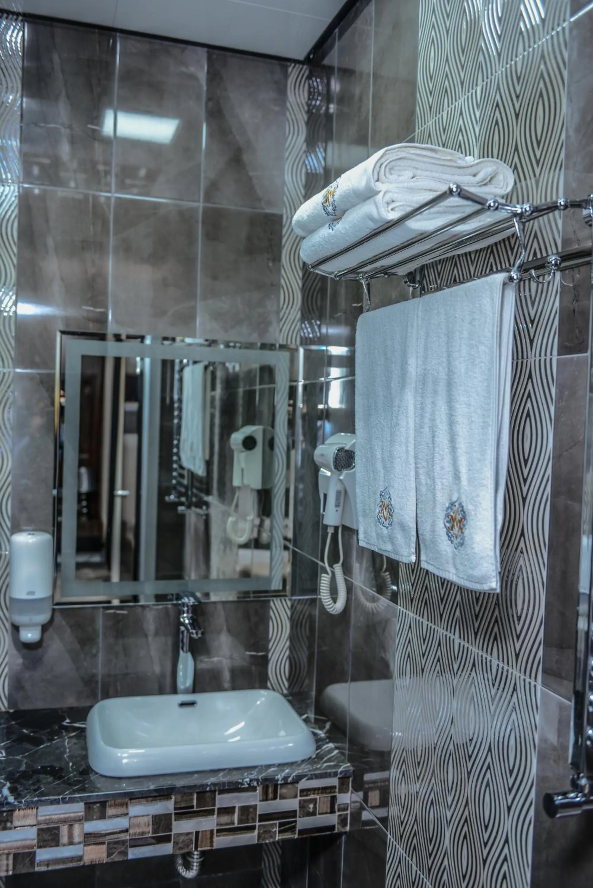 Shower in Armada Villa Hotel