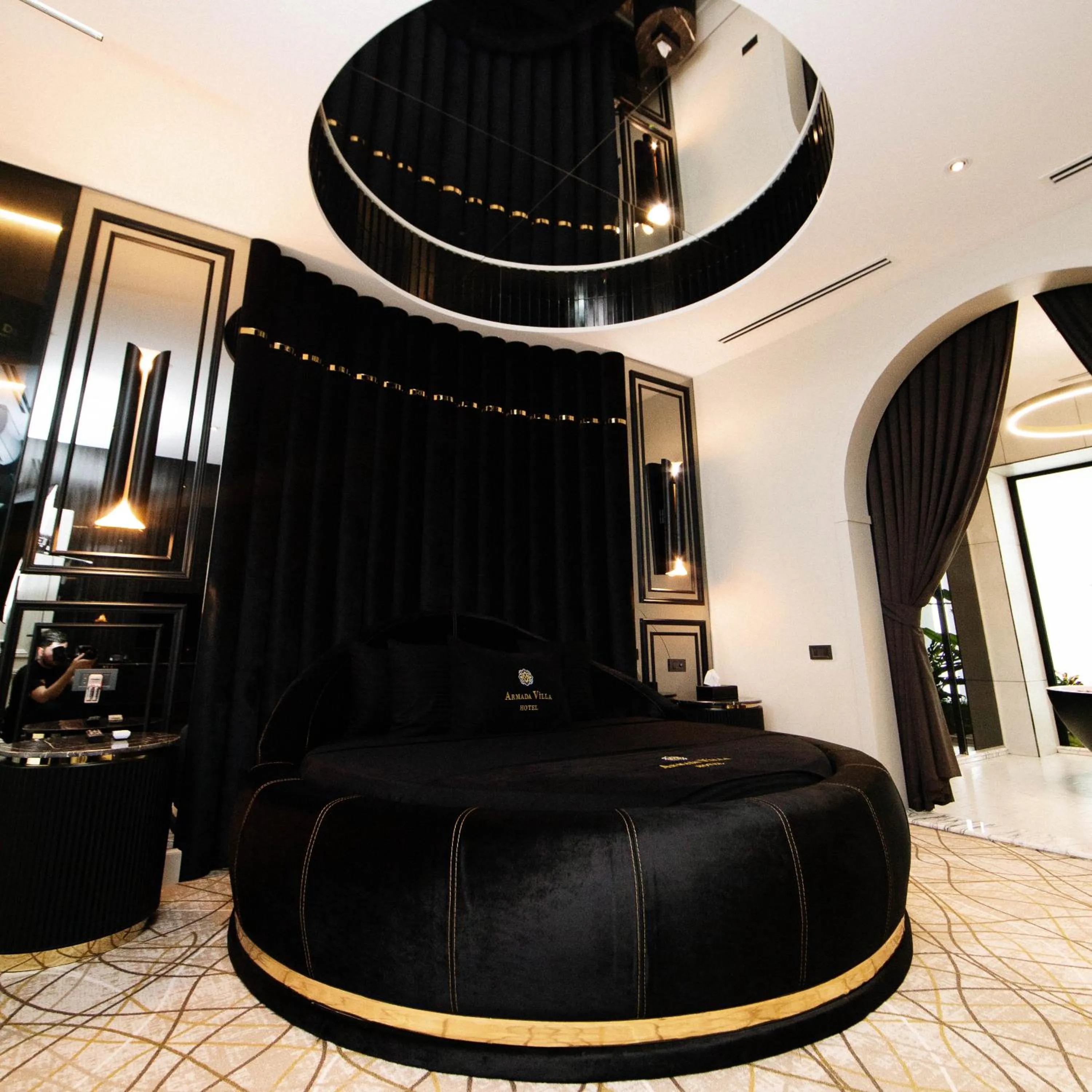 Bed in Armada Villa Hotel