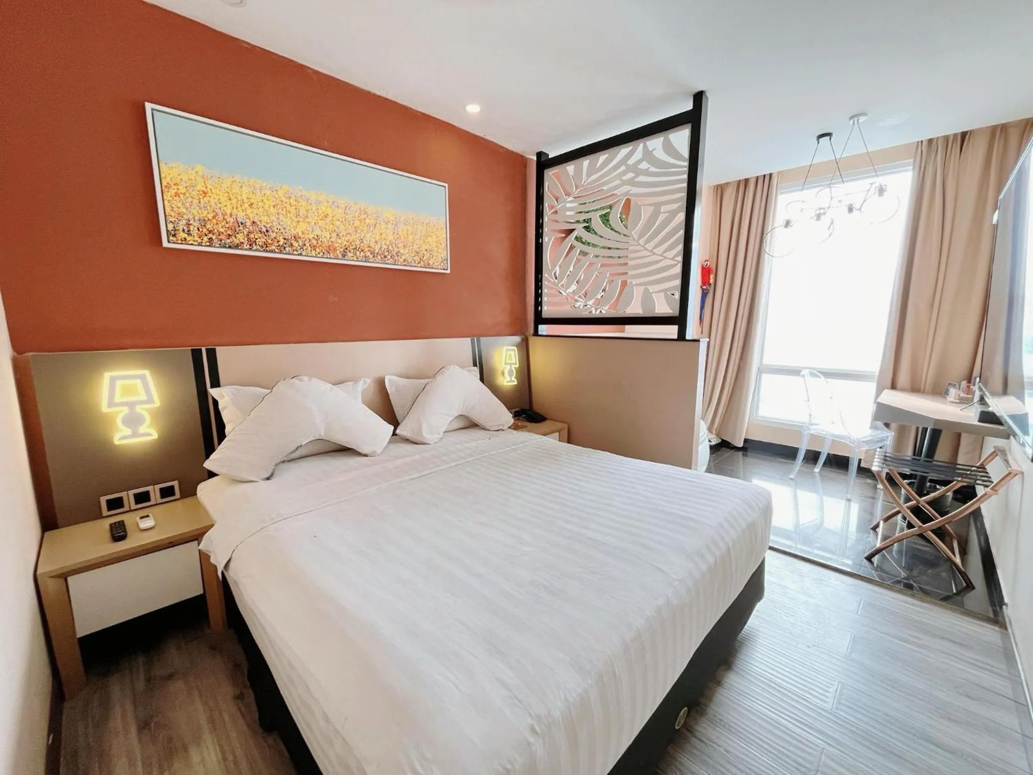 Bed in Verse Luxe Hotel Wahid Hasyim