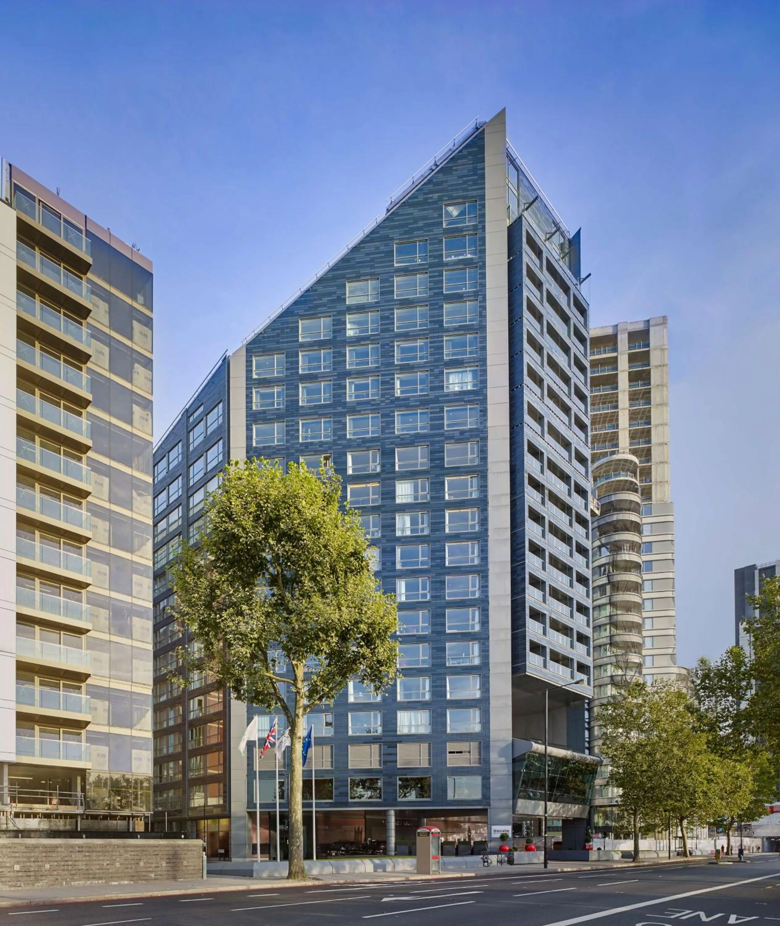 Property building in Park Plaza London Riverbank