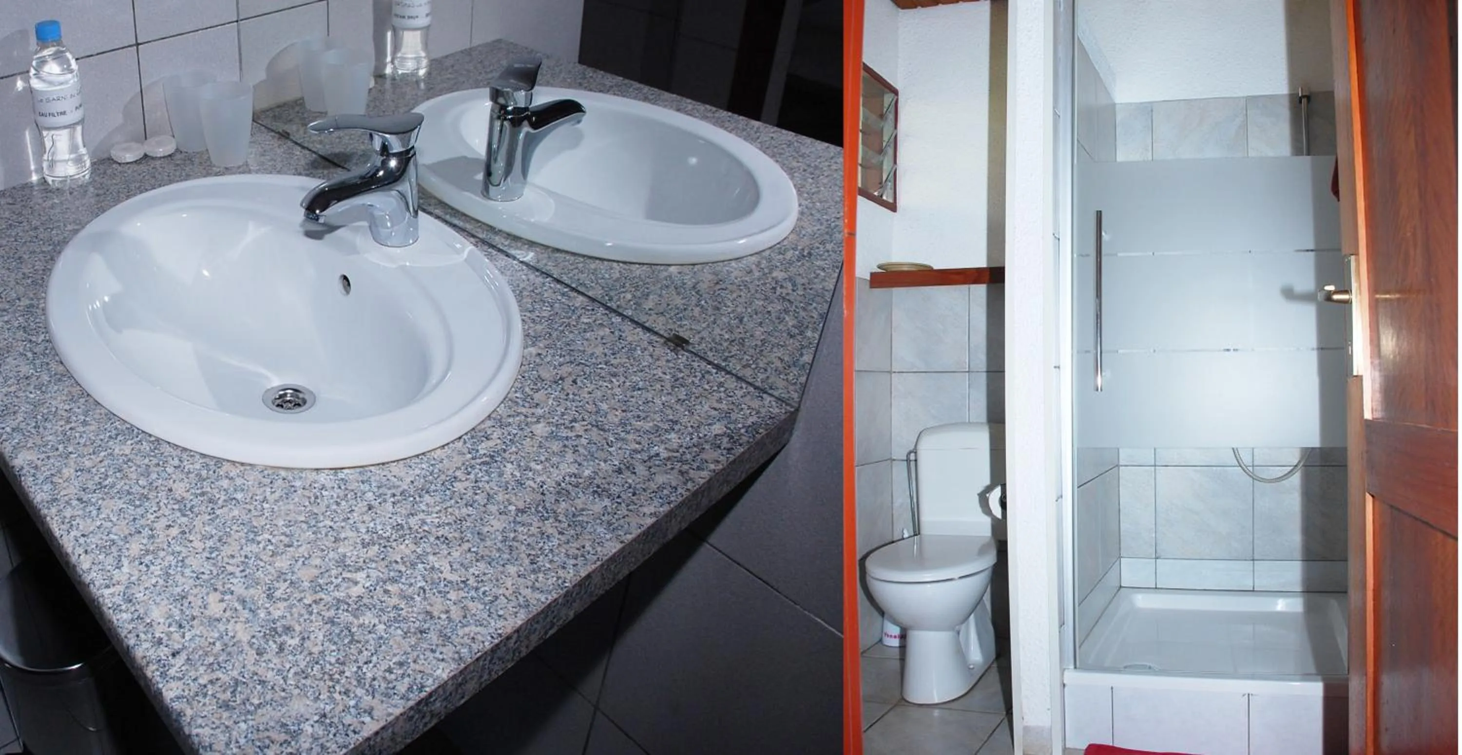 Toilet in Hotel Le Garni