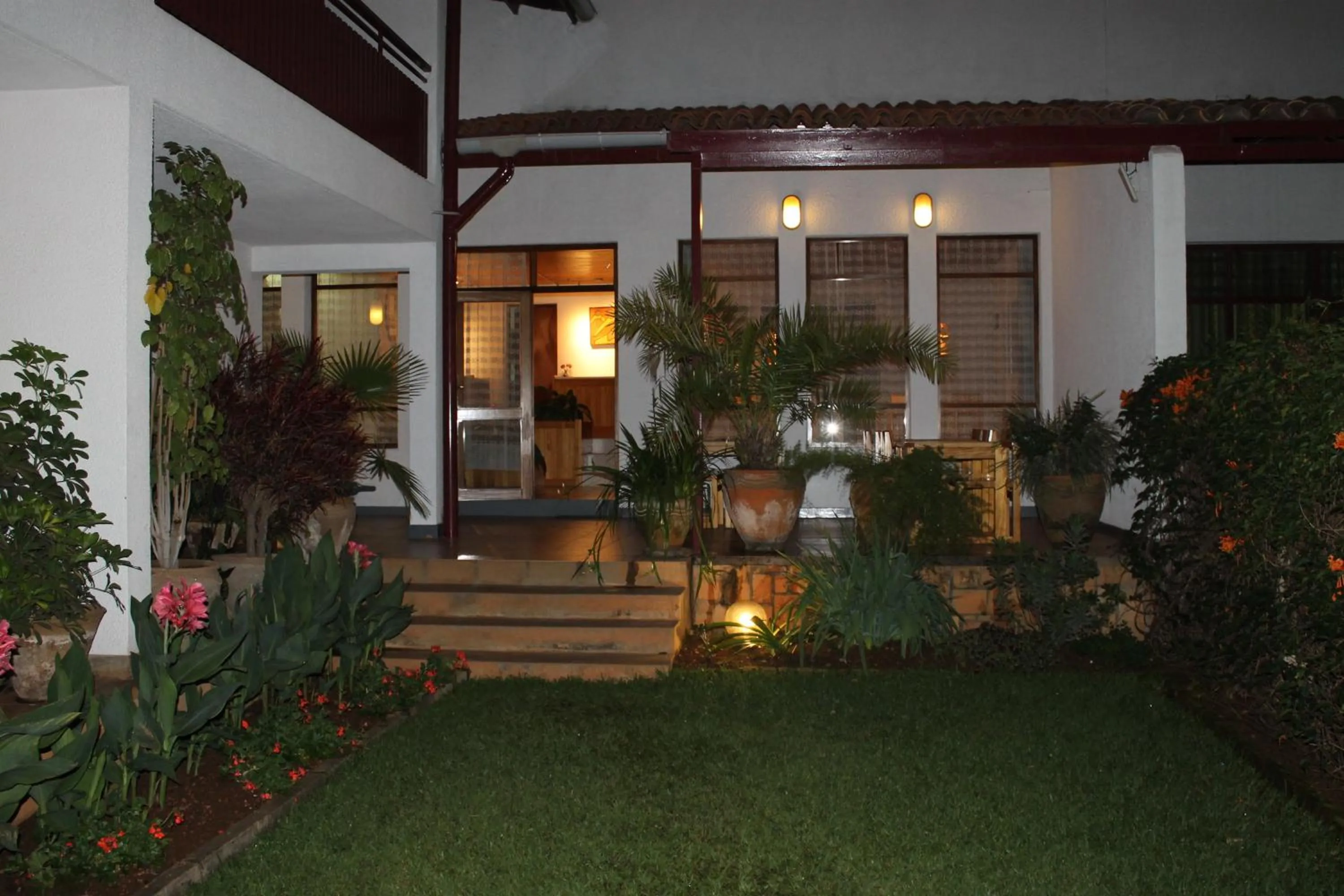 Garden in Hotel Le Garni