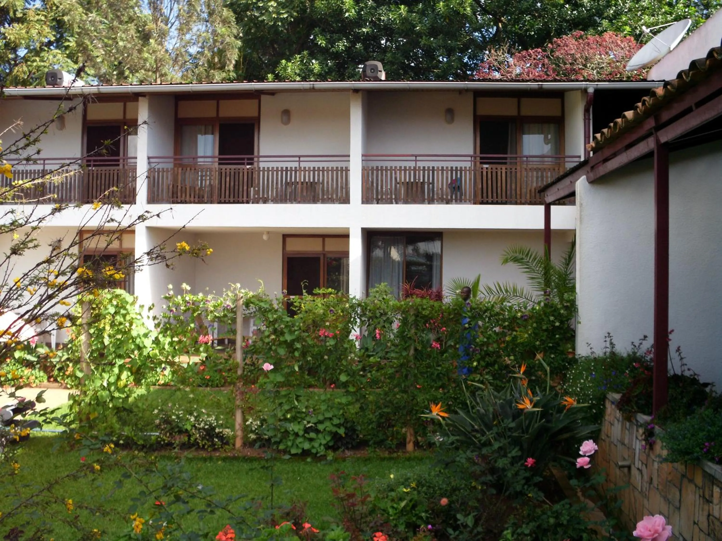 Garden in Hotel Le Garni