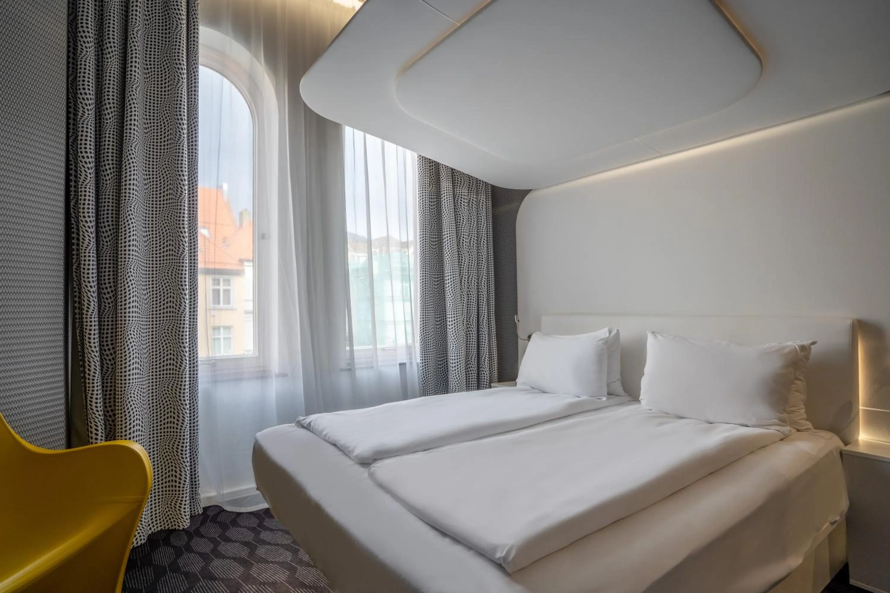 Bed in Magic Hotel Bergen City Center, a member of Radisson Individuals
