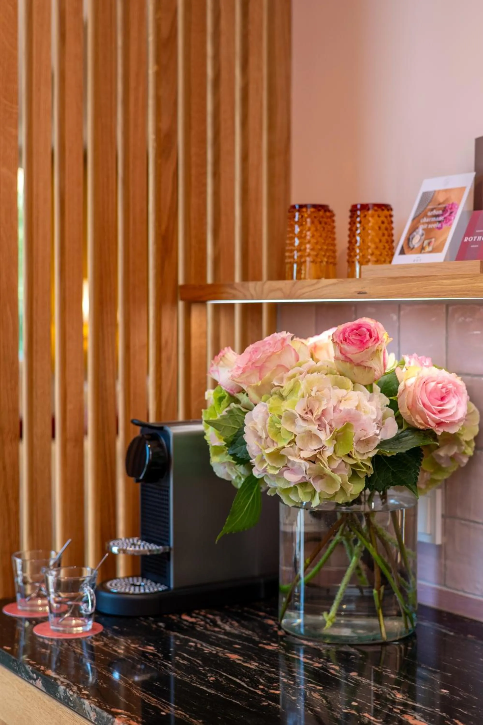 Kitchen or kitchenette in Parkhotel Rothof