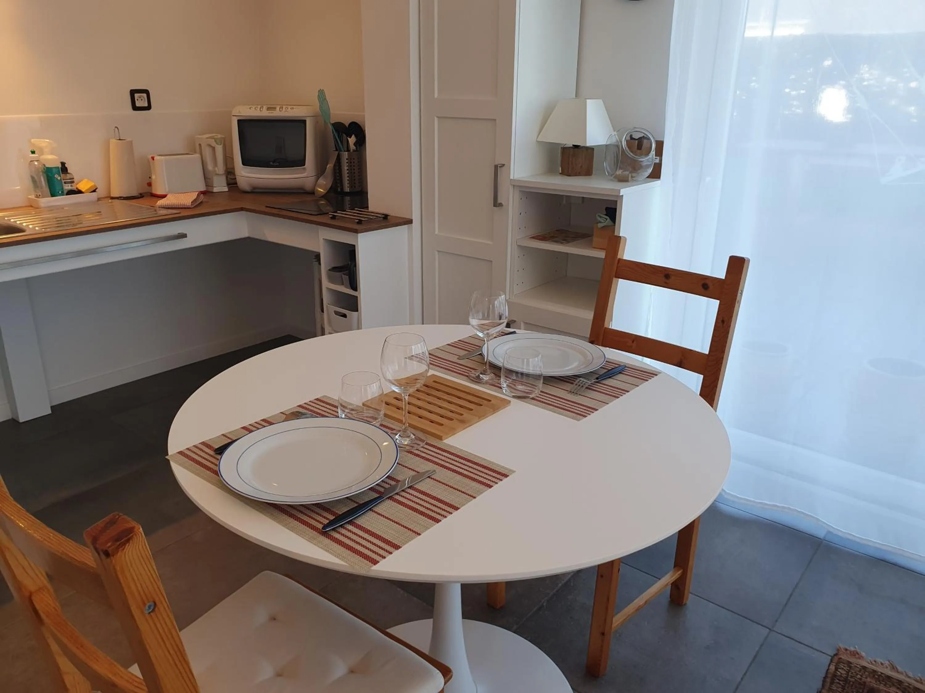Dining area in Balade Océane