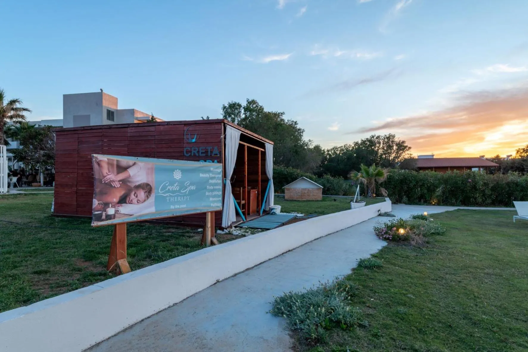 Garden in Gouves Bay by Omilos Hotels