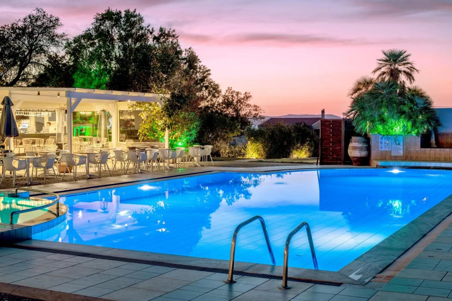 Swimming pool in Gouves Bay by Omilos Hotels